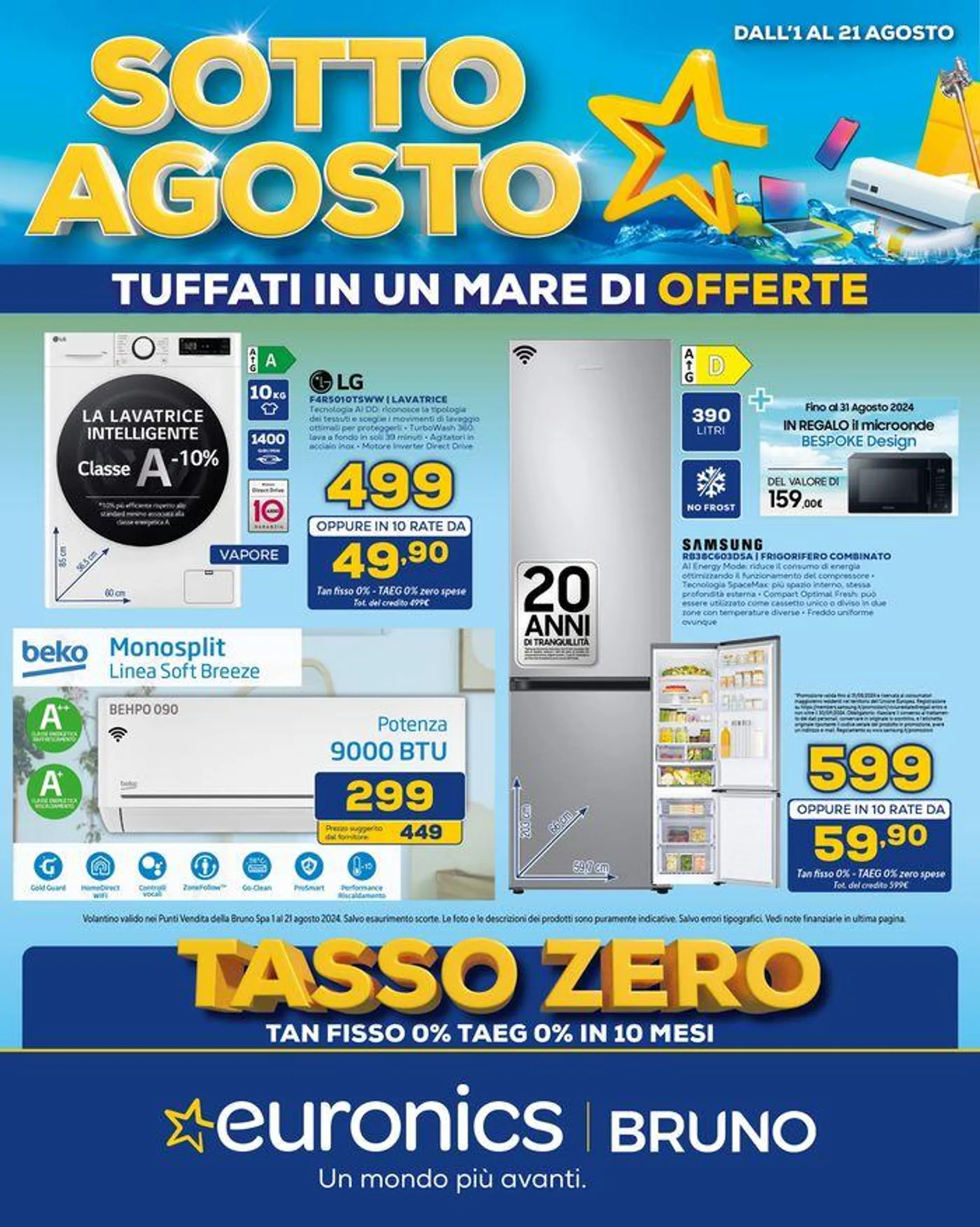 SOTTOAGOSTO da 1 agosto a 21 agosto di 2024 - Pagina del volantino 1