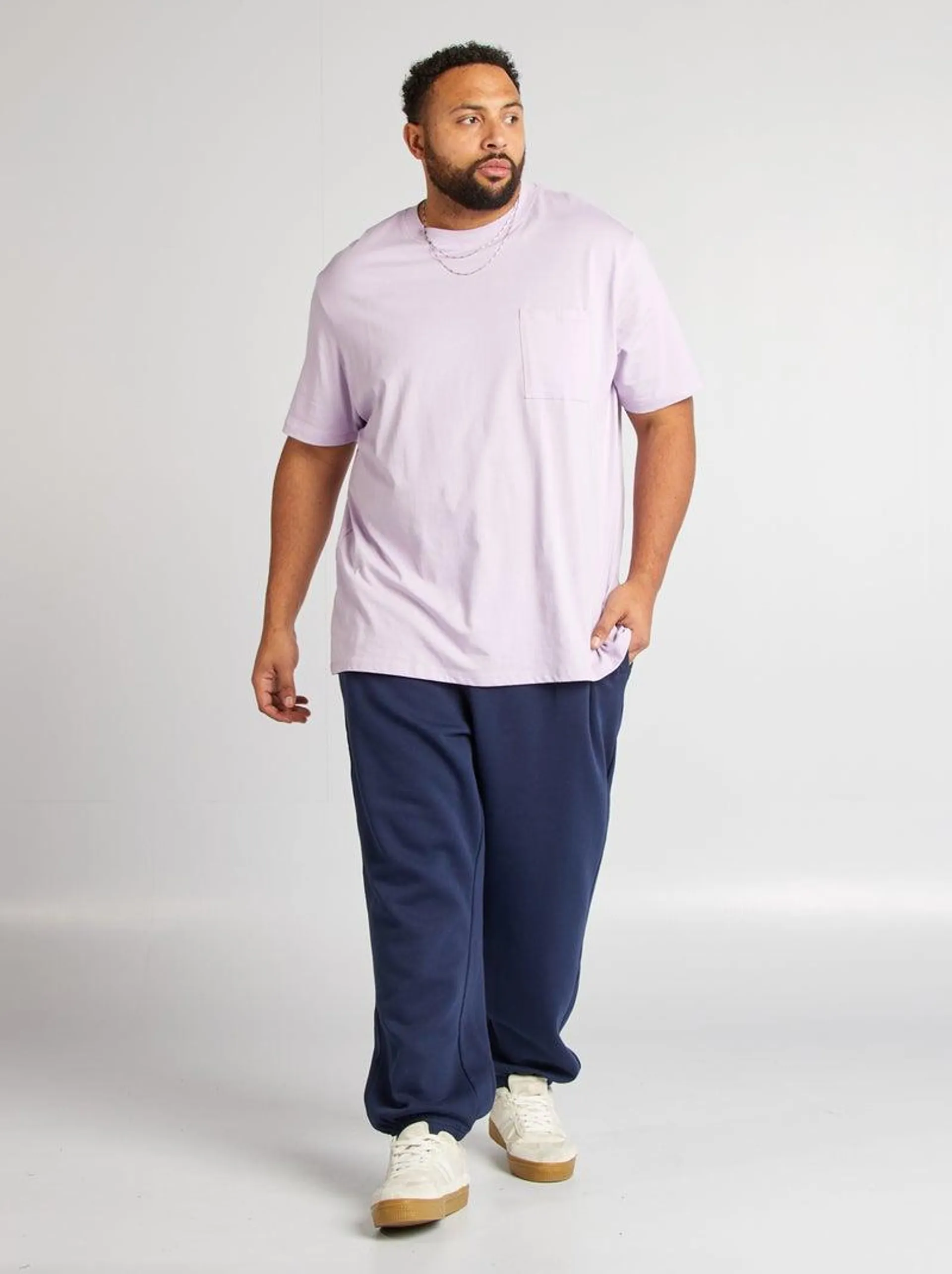 Pantaloni joggers caldi - NERO