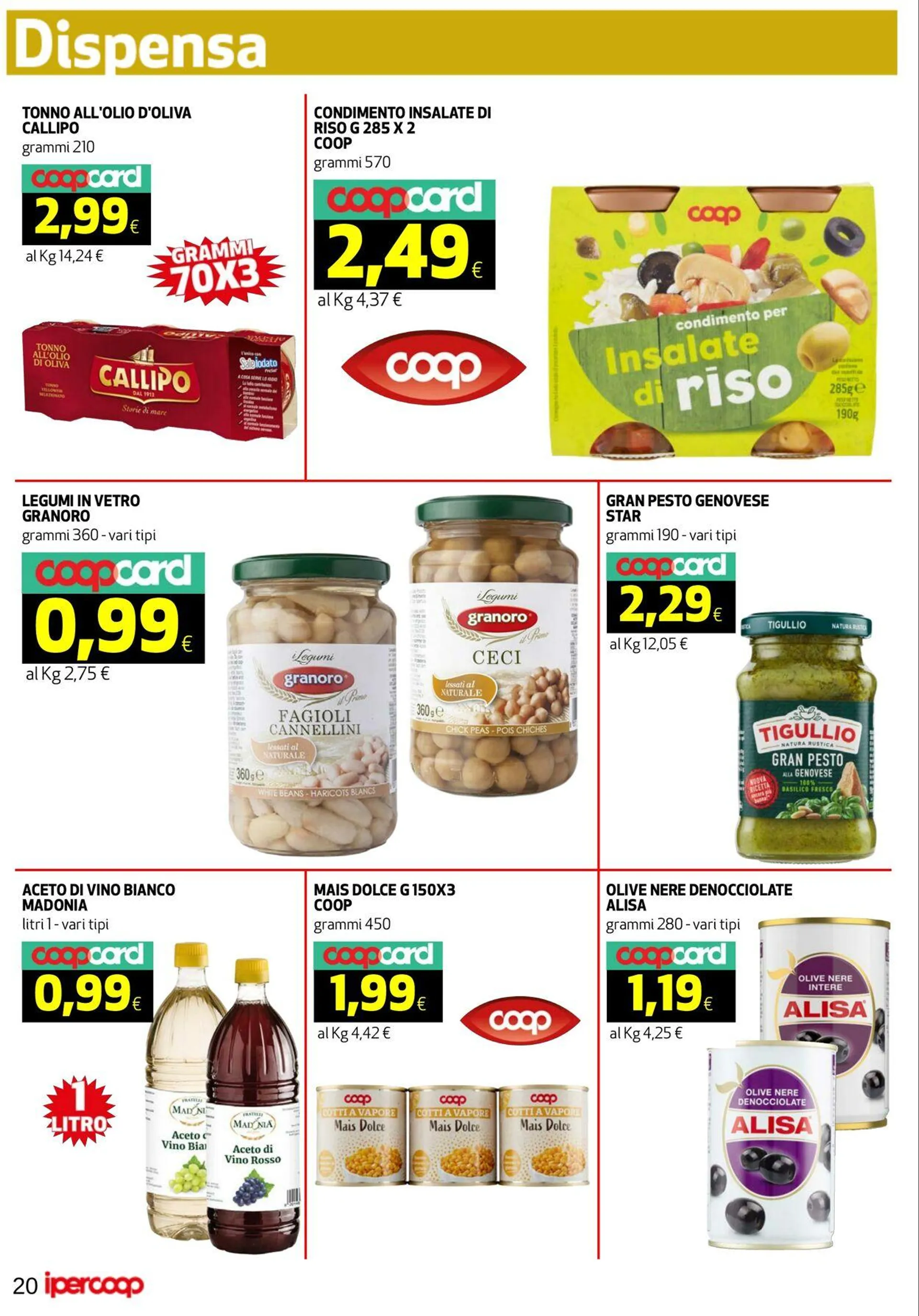 Coop Volantino attuale da 17 luglio a 24 luglio di 2025 - Pagina del volantino 20