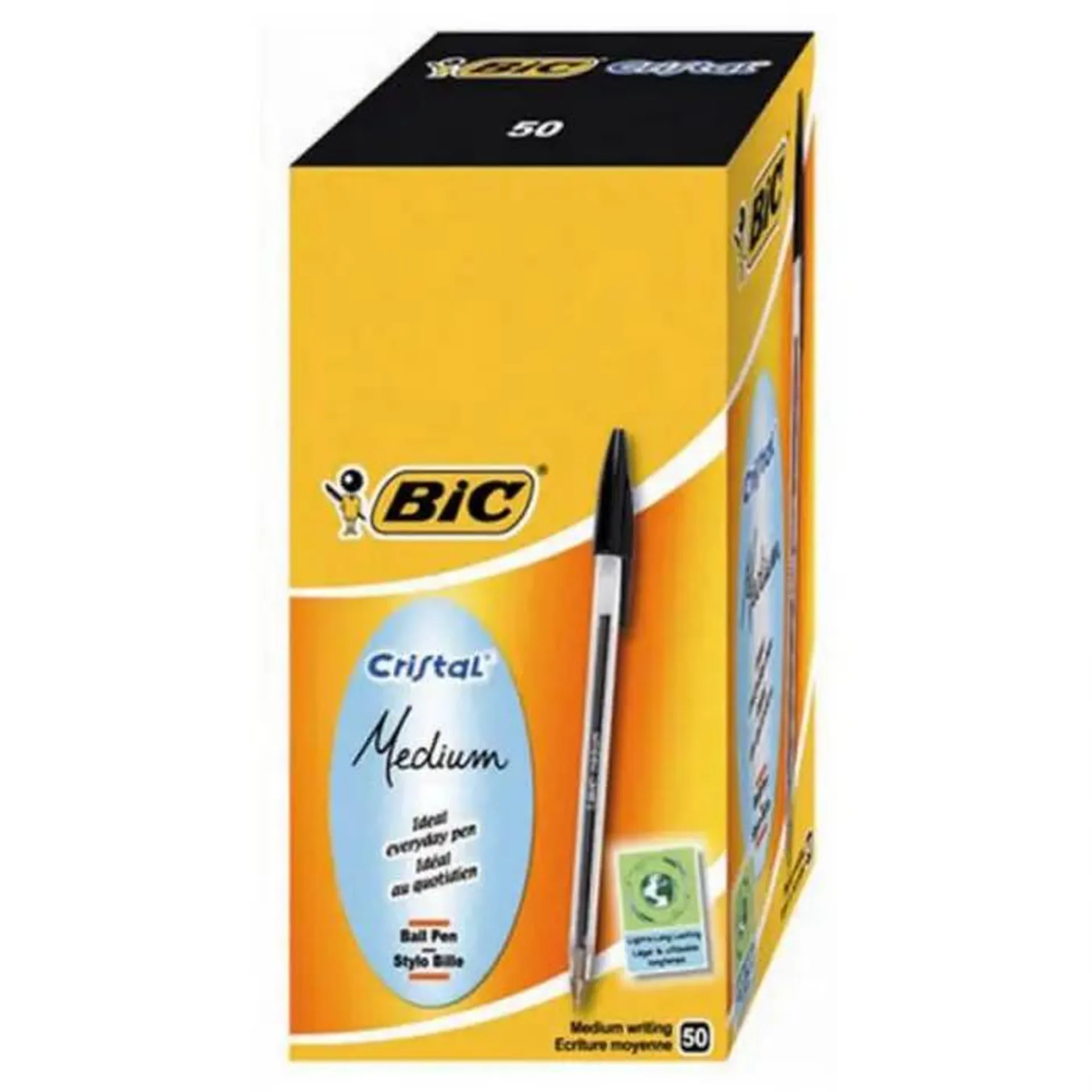 Bic cristal tratto mm 1.6 - 50 pezzi