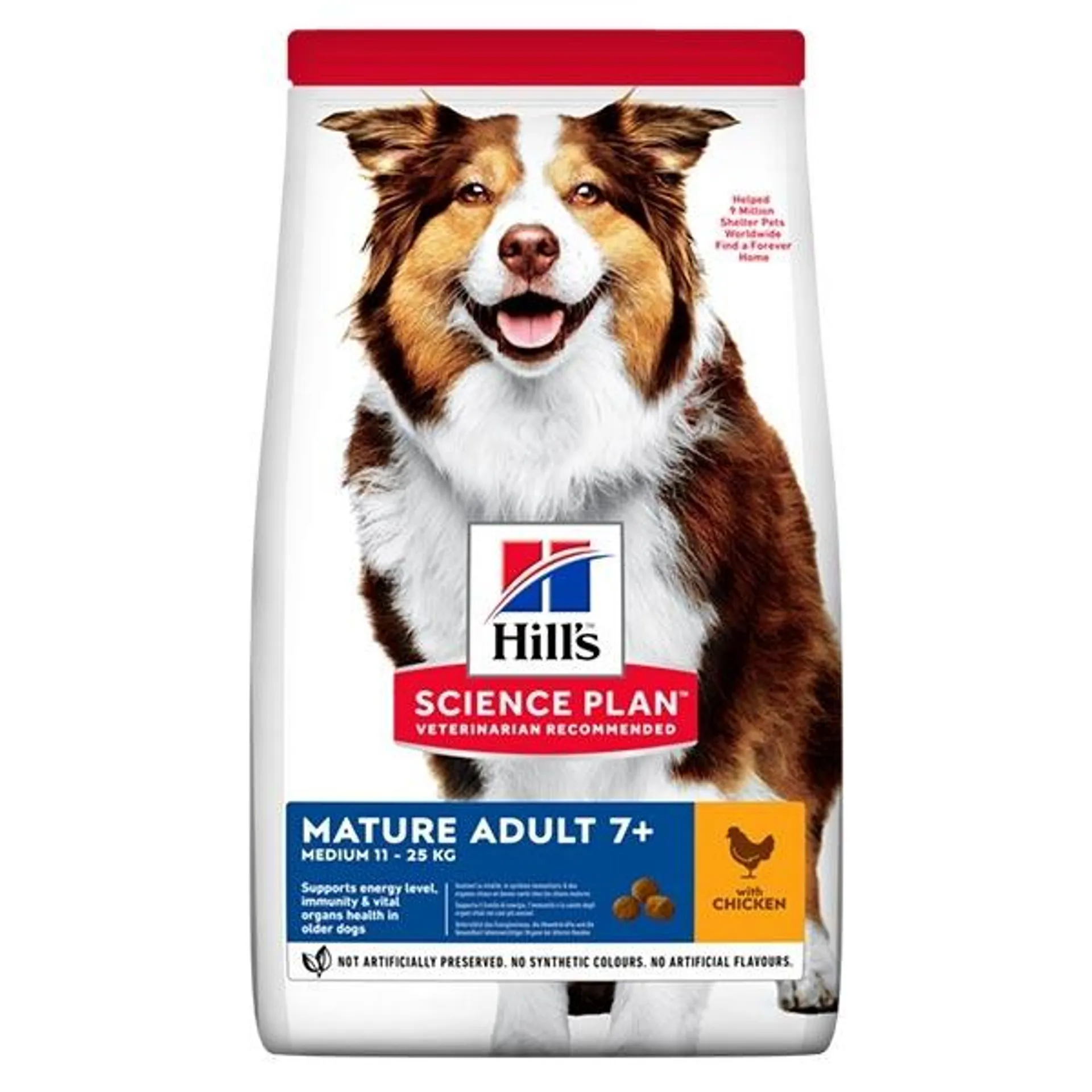 Hill's Pet Nutrition - Science Plan Mature Adult 7+ Medium con Pollo