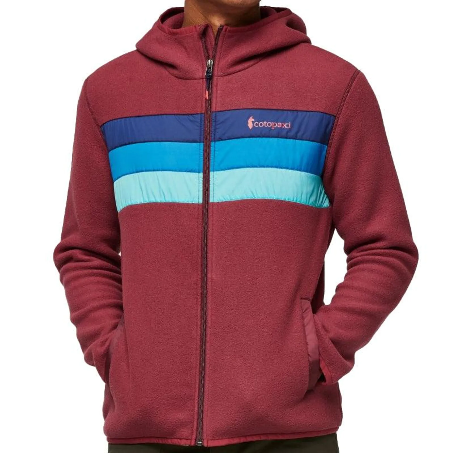 Pile uomo Teca Fleece Hooded Full-Zip