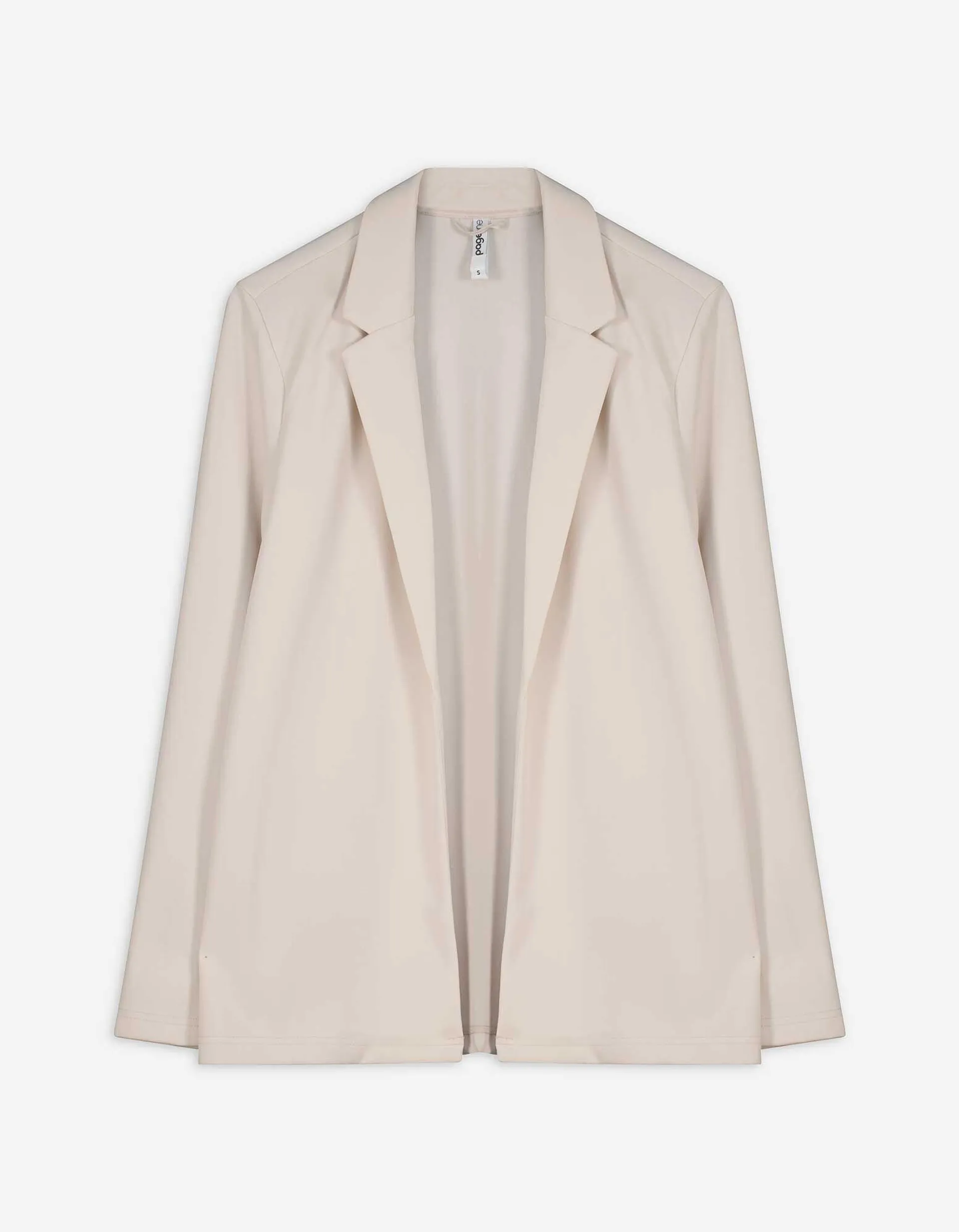 Blazer - Jersey - beige