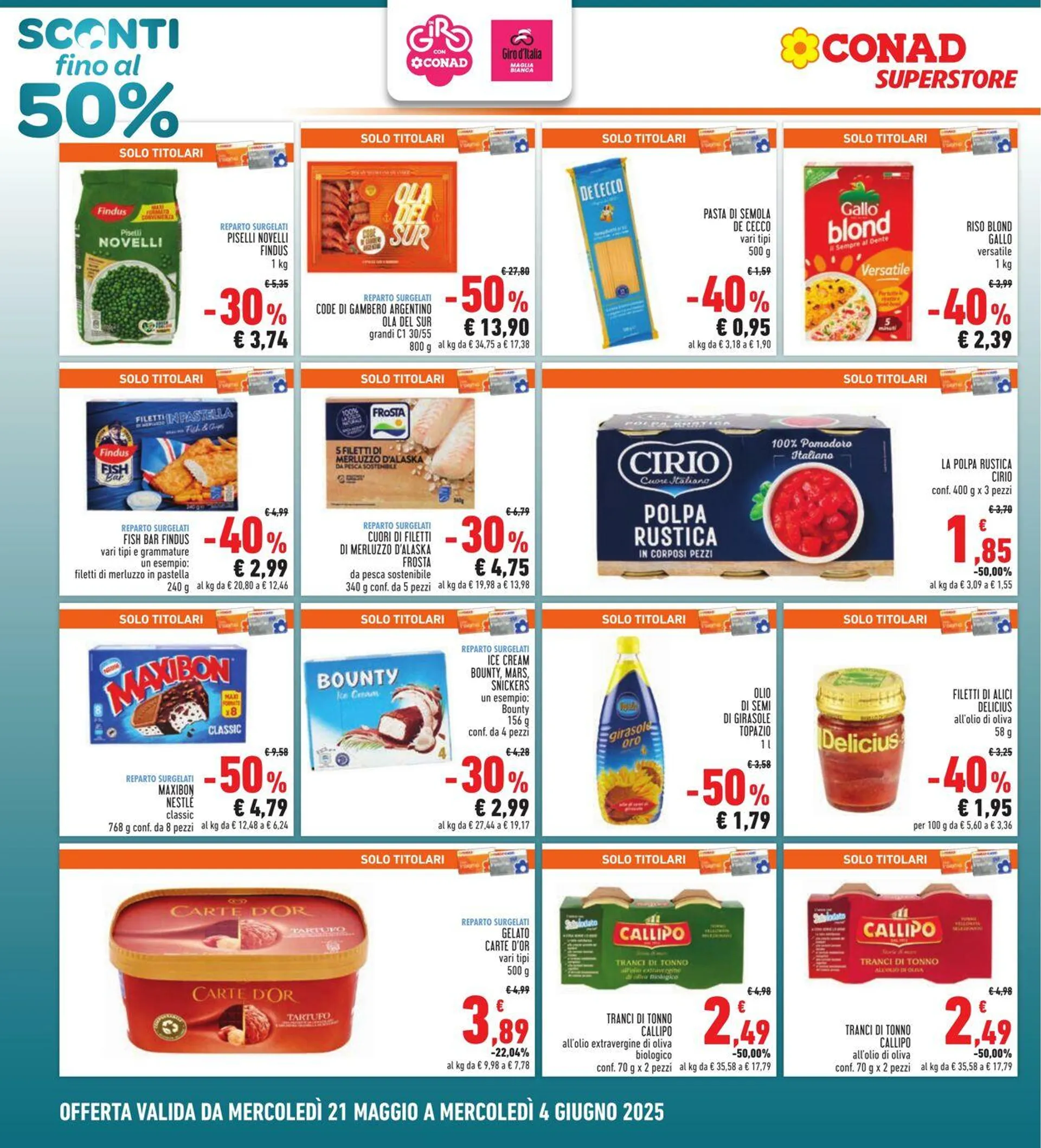 Conad - Spazio - Roma Volantino attuale da 21 maggio a 4 giugno di 2025 - Pagina del volantino 4