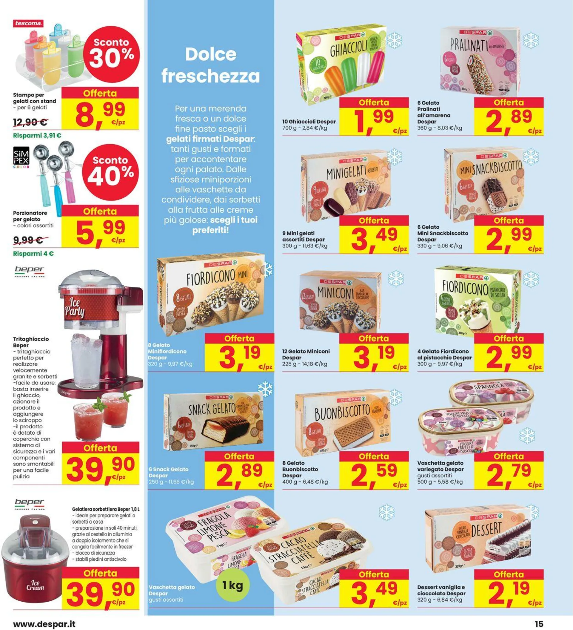 Interspar Volantino attuale da 19 giugno a 2 luglio di 2025 - Pagina del volantino 15