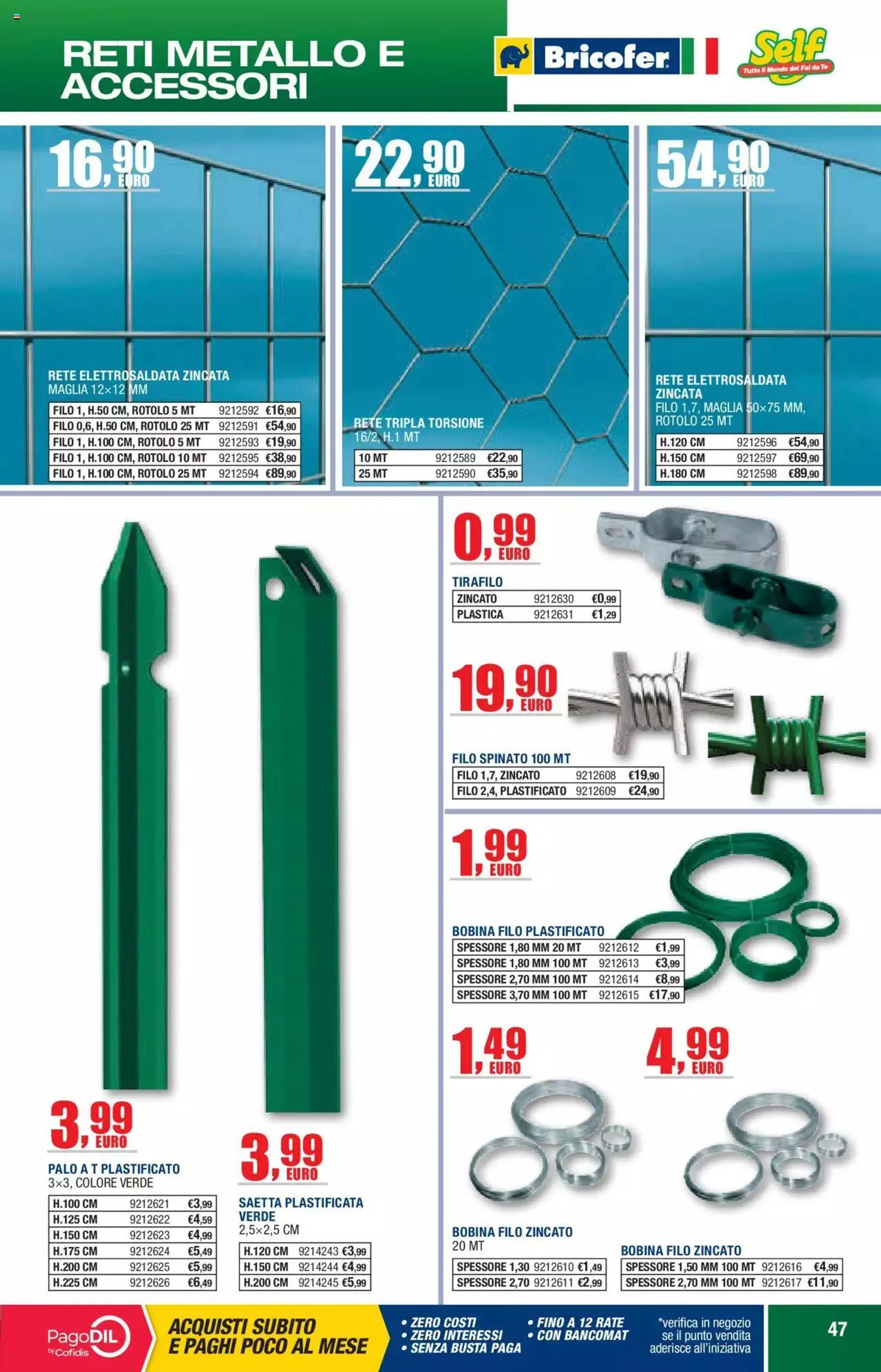 Catalogo Primavera-Estate 2024 Self da 11 aprile a 31 dicembre di 2024 - Pagina del volantino 47