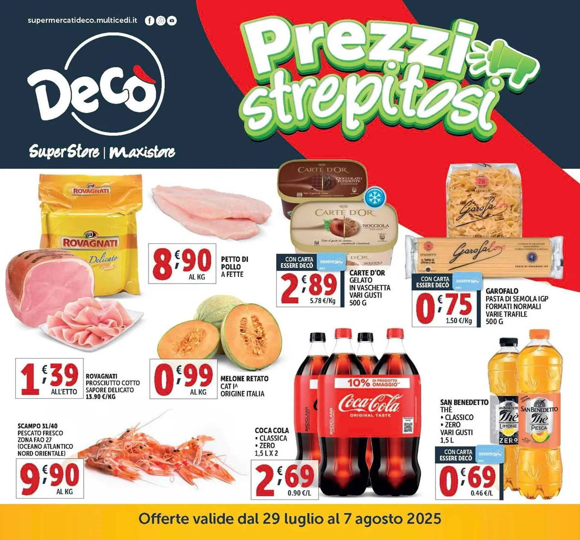 Volantino Deco Market da 29 luglio a 7 agosto di 2025 - Pagina del volantino 1