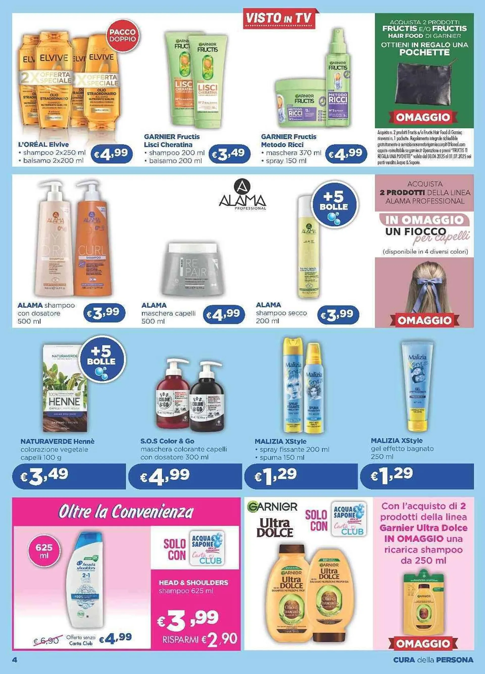 Volantino Acqua & Sapone da 9 giugno a 1 luglio di 2025 - Pagina del volantino 4