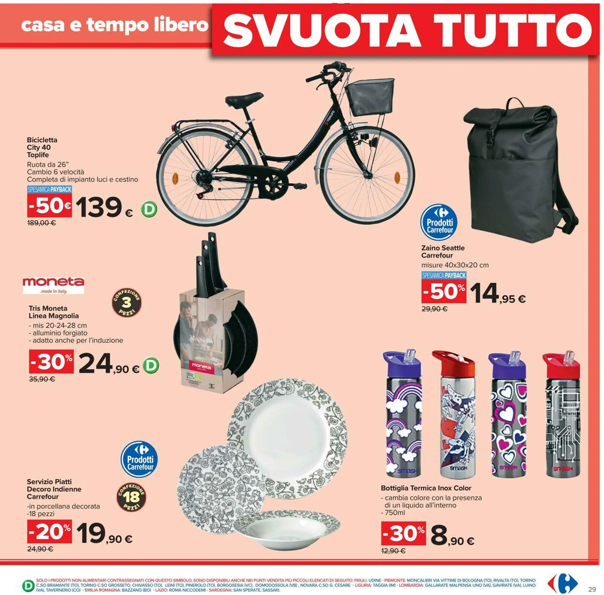 Carrefour Volantino attuale da 24 luglio a 6 agosto di 2025 - Pagina del volantino 29