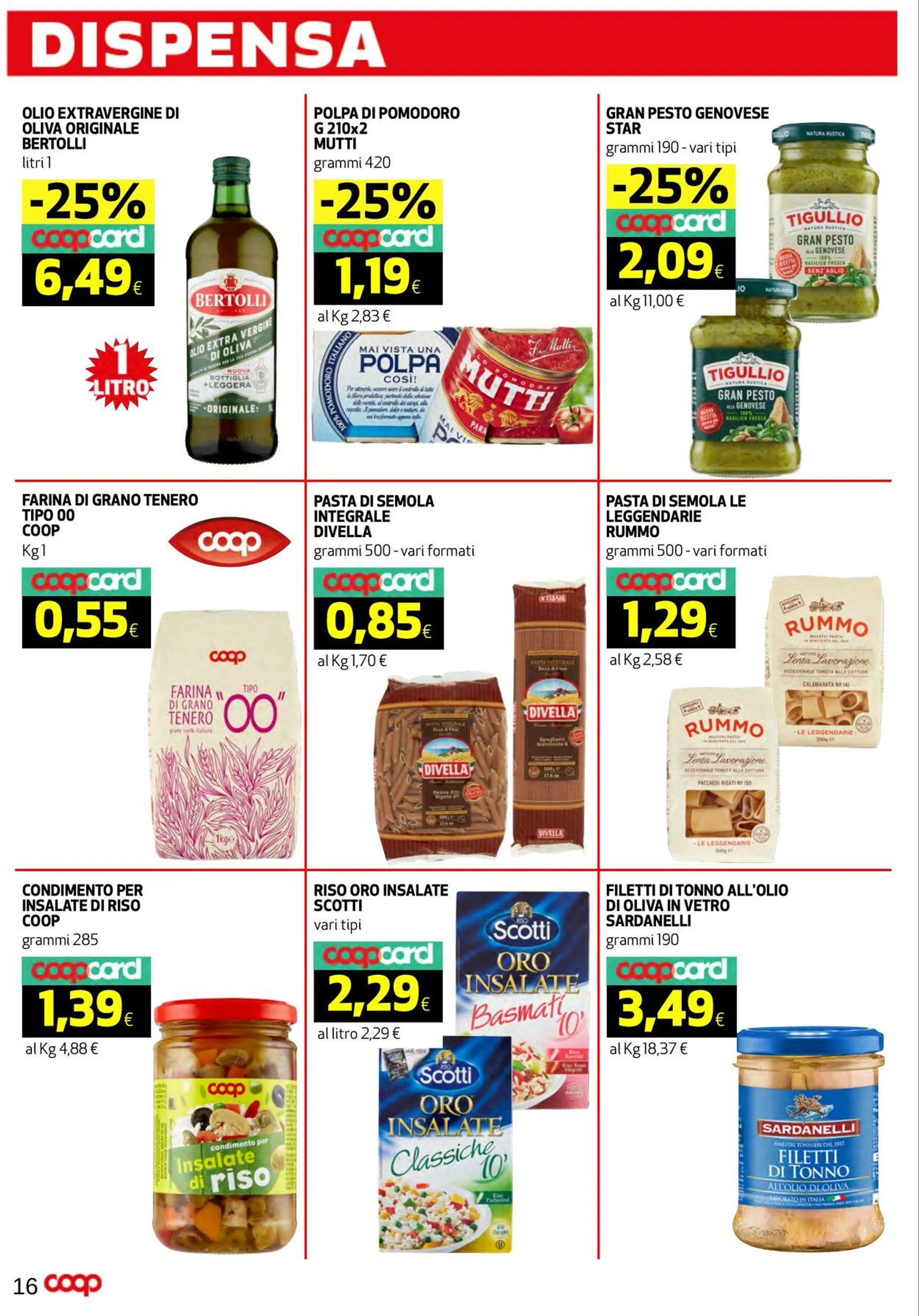 Coop Volantino attuale da 12 giugno a 22 giugno di 2025 - Pagina del volantino 16