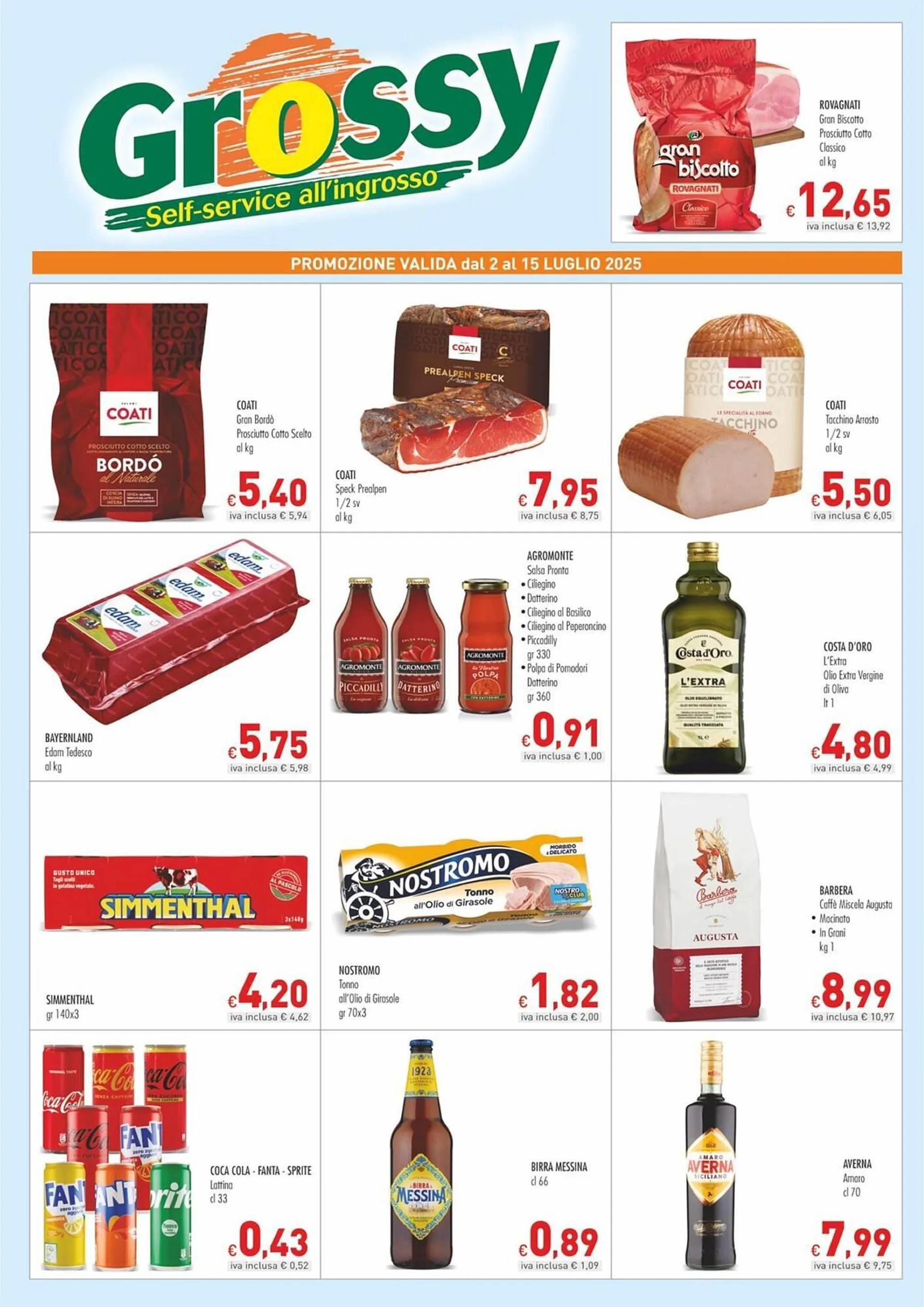 Volantino Cash & Carry Grossy da 2 luglio a 15 luglio di 2025 - Pagina del volantino 1