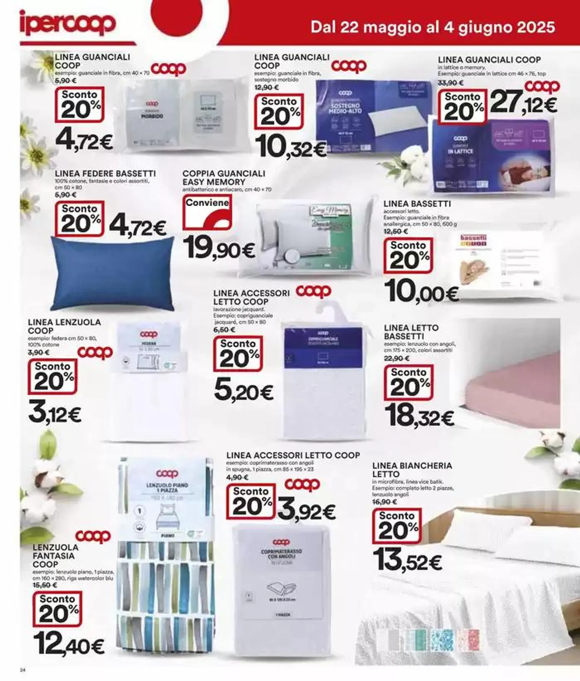 Sconti fino al 50 % da 22 maggio a 4 giugno di 2025 - Pagina del volantino 24