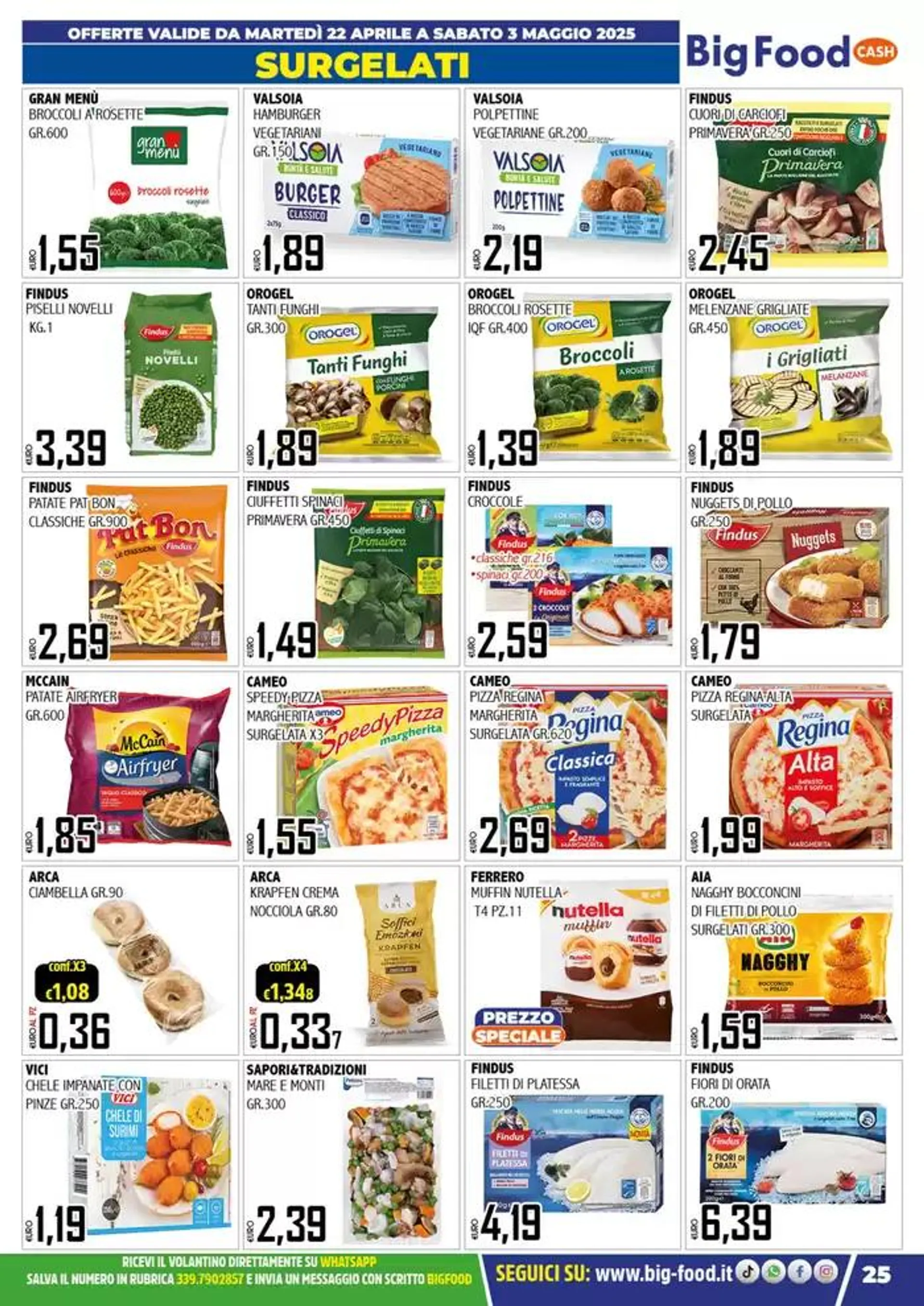 Mega Offerte  da 22 aprile a 3 maggio di 2025 - Pagina del volantino 25