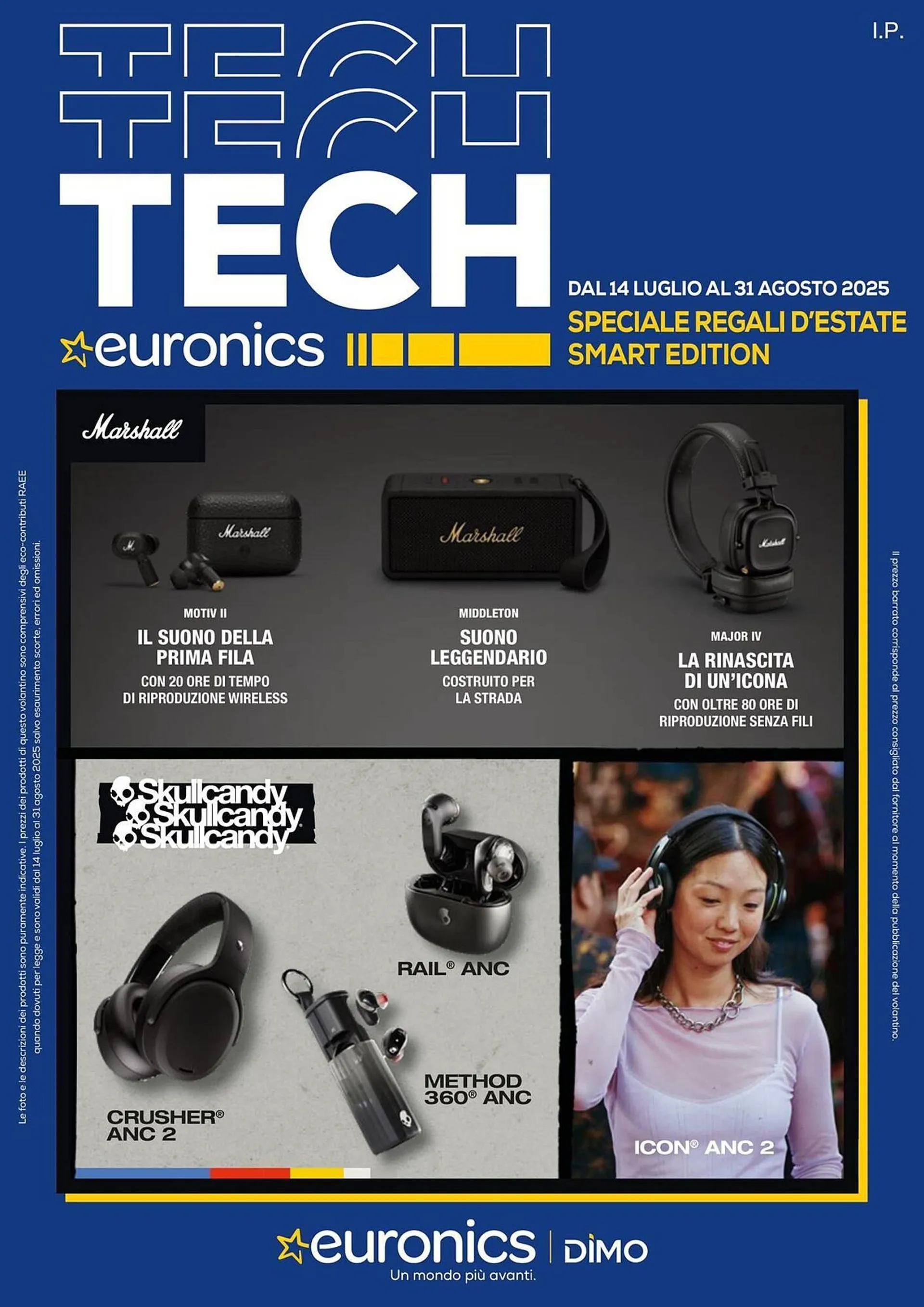Volantino Euronics da 14 luglio a 31 agosto di 2025 - Pagina del volantino 1