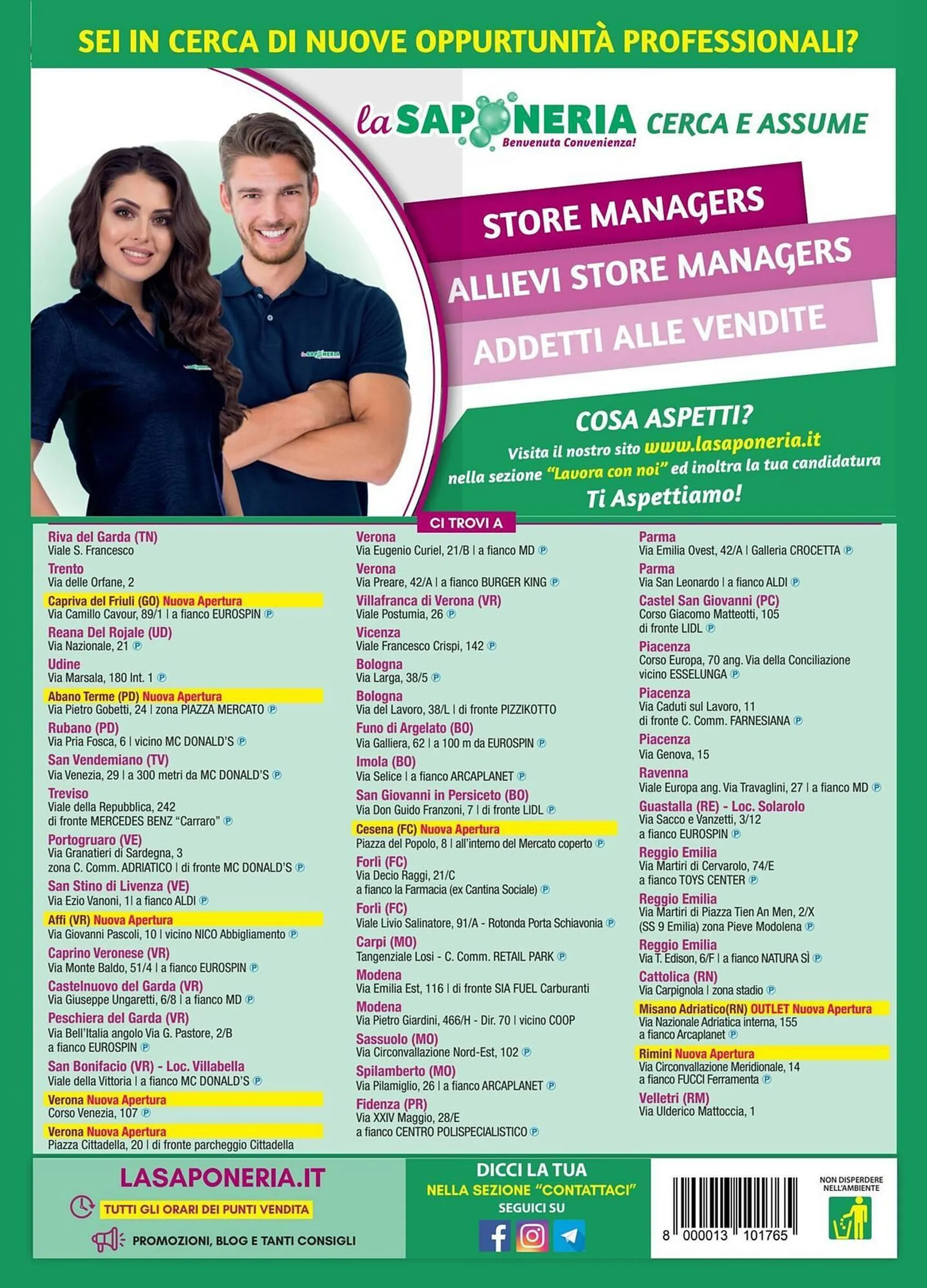 Volantino La Saponeria da 3 luglio a 22 luglio di 2025 - Pagina del volantino 16