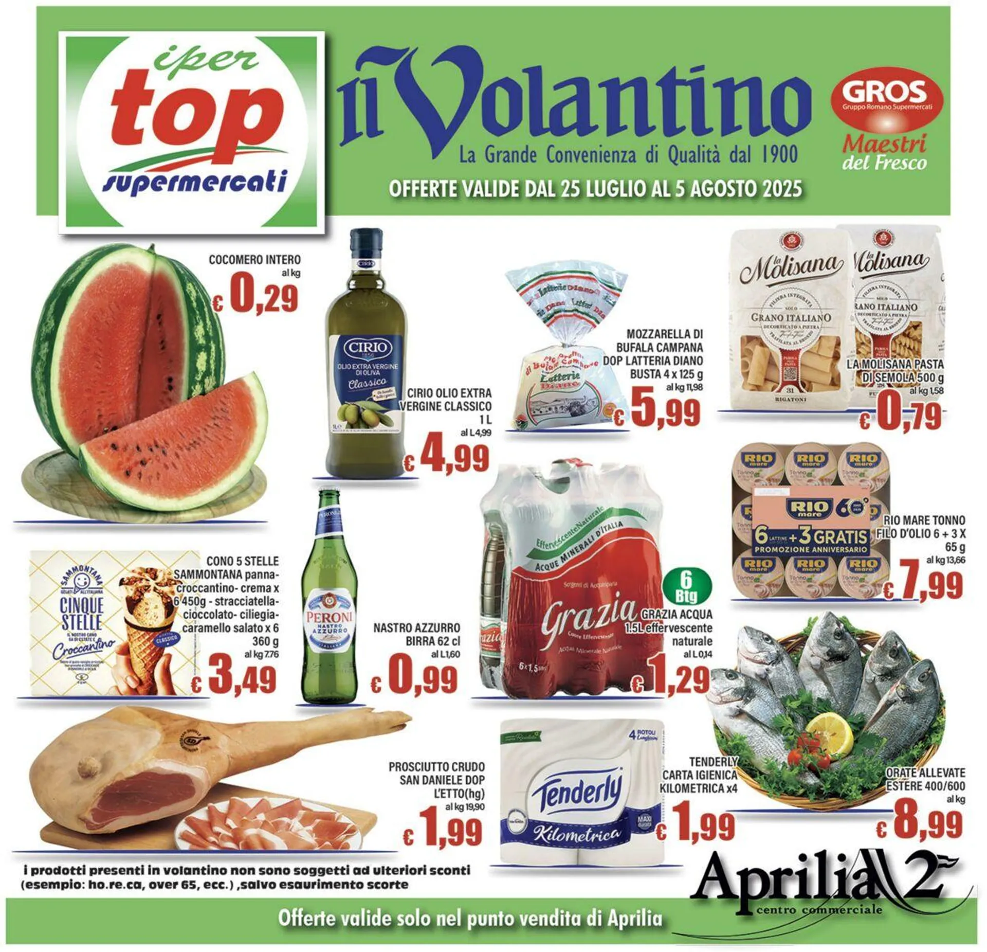 Top Supermercati Volantino attuale da 9 ottobre a 23 ottobre di 2025 - Pagina del volantino 1