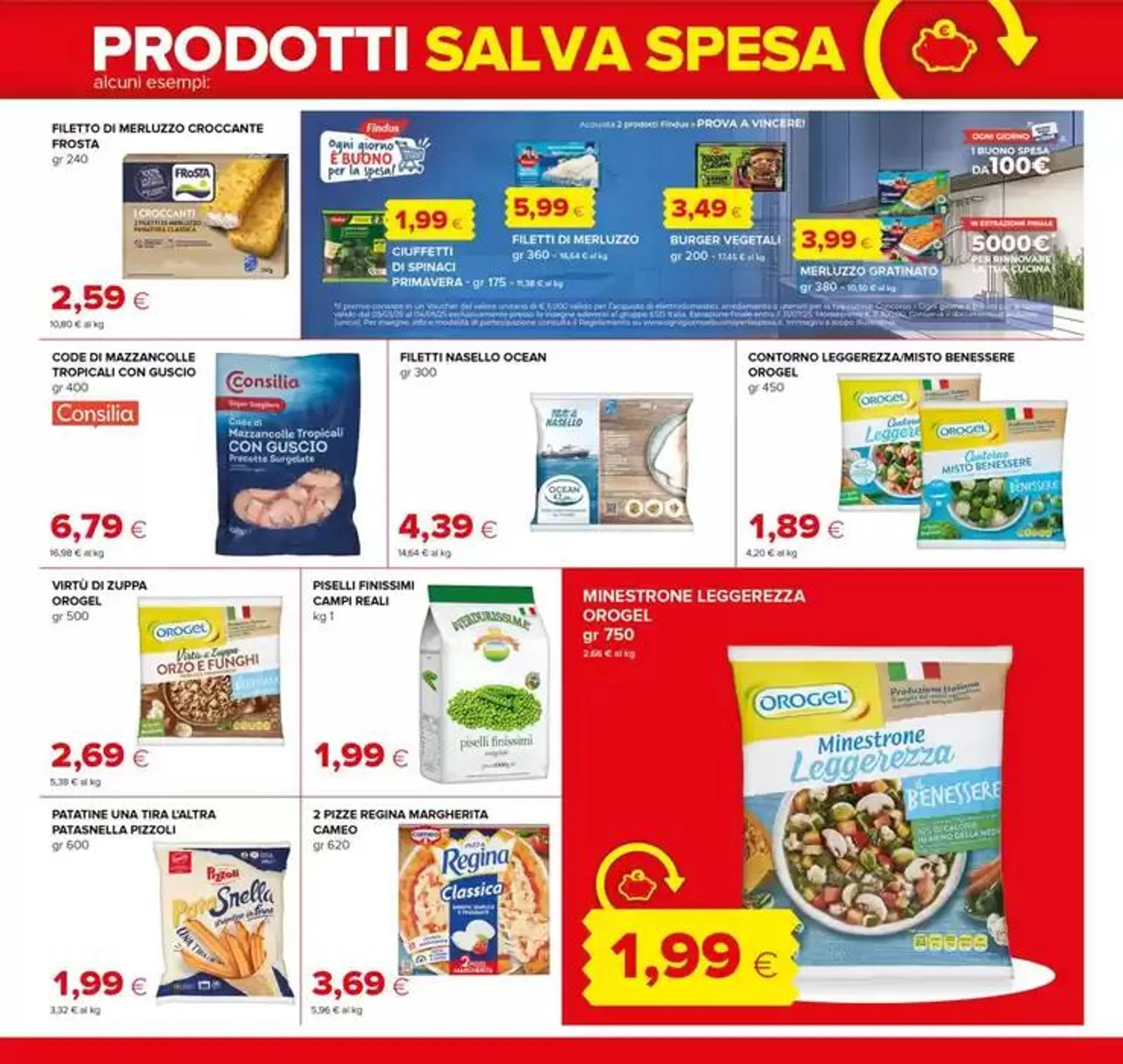 1000 prodotti salva spesa da 13 marzo a 26 giugno di 2025 - Pagina del volantino 9