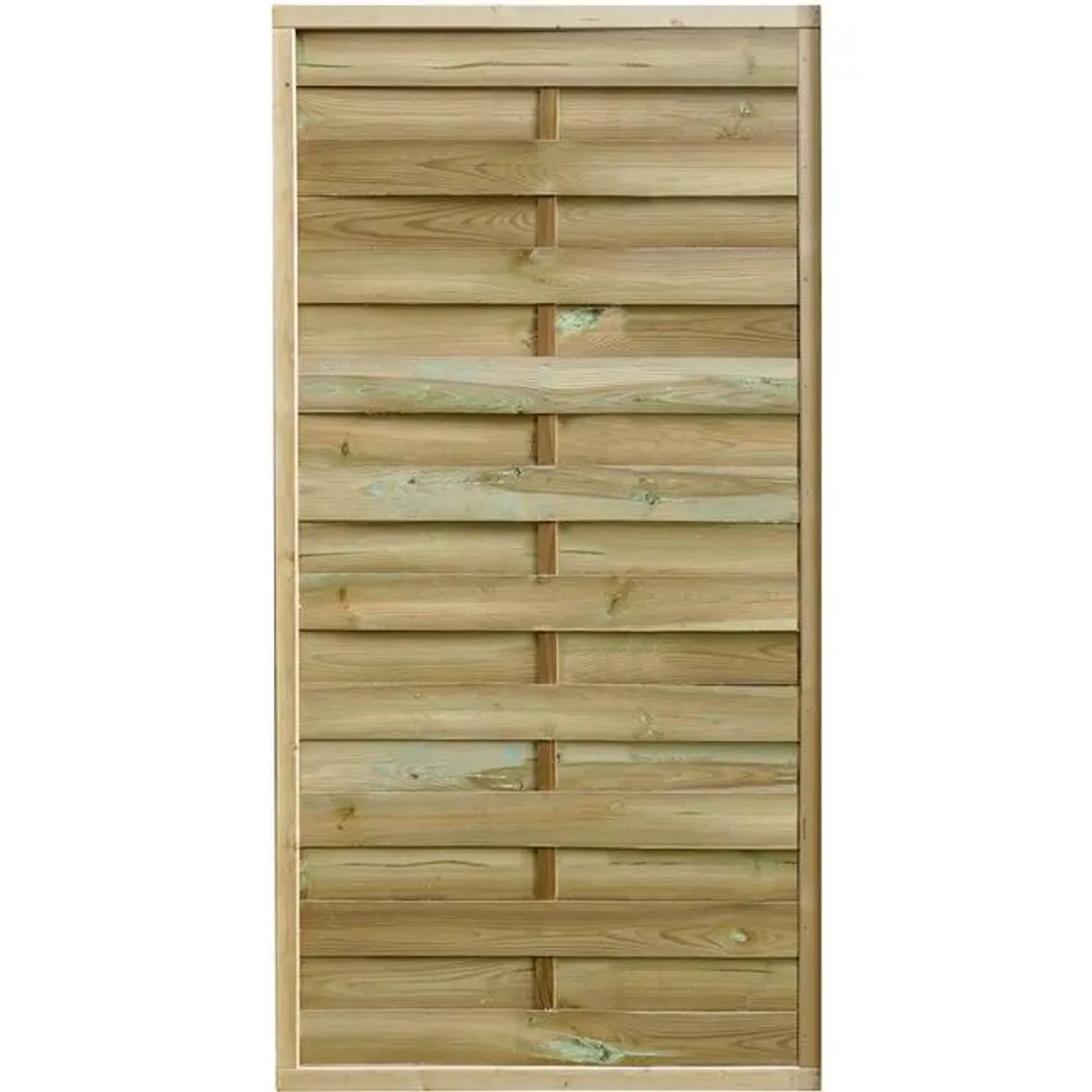 Frangivista in legno naturale CERLAND Lucas L 90 x H 180 cm, spessore 30 mm