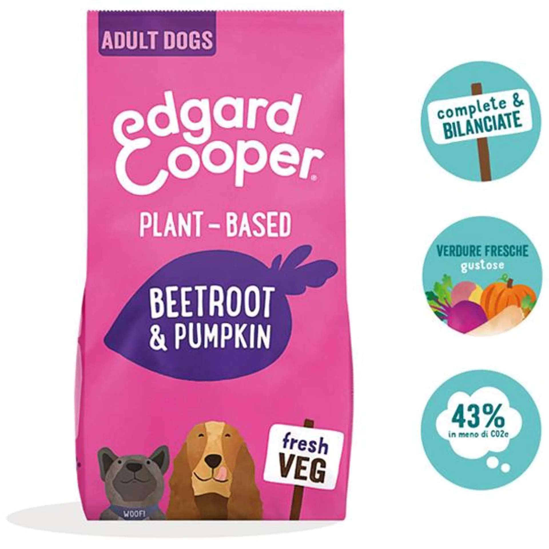 Edgard&Cooper - Plant Based Barbabietola & Zucca Fragranti