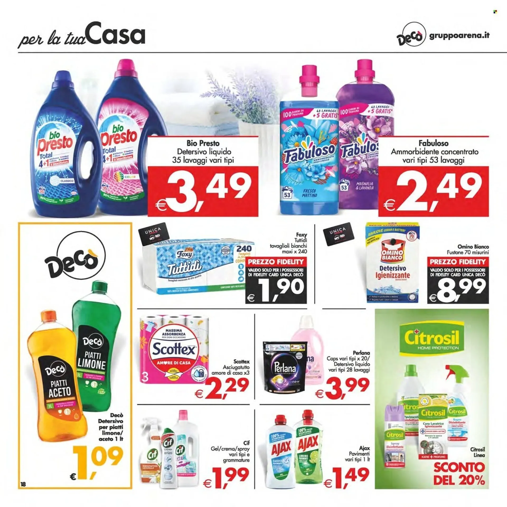 Volantino Deco Supermercati da 13 giugno a 23 giugno di 2025 - Pagina del volantino 18