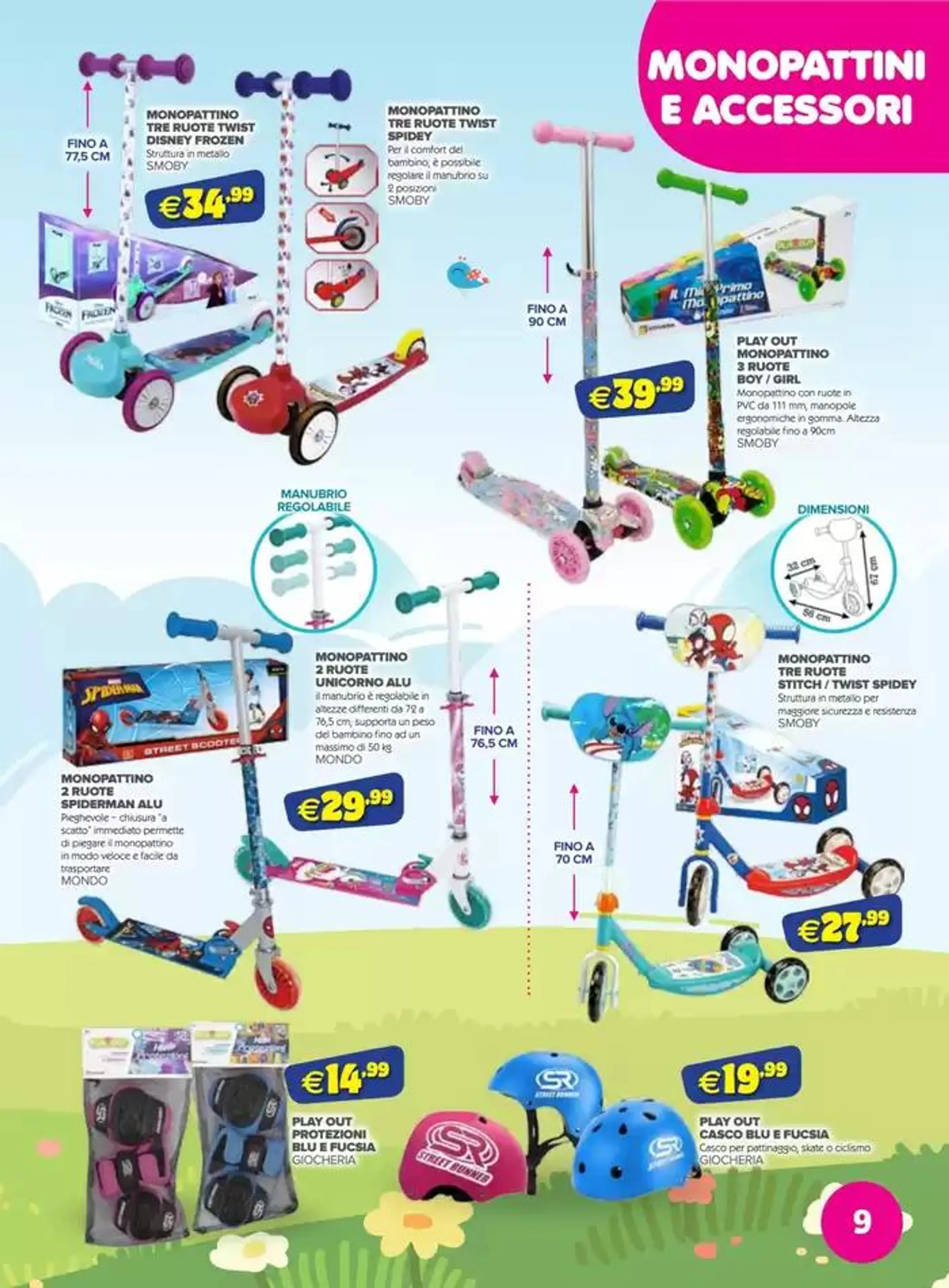 Giochi all'aria aperta! da 23 aprile a 24 giugno di 2025 - Pagina del volantino 9