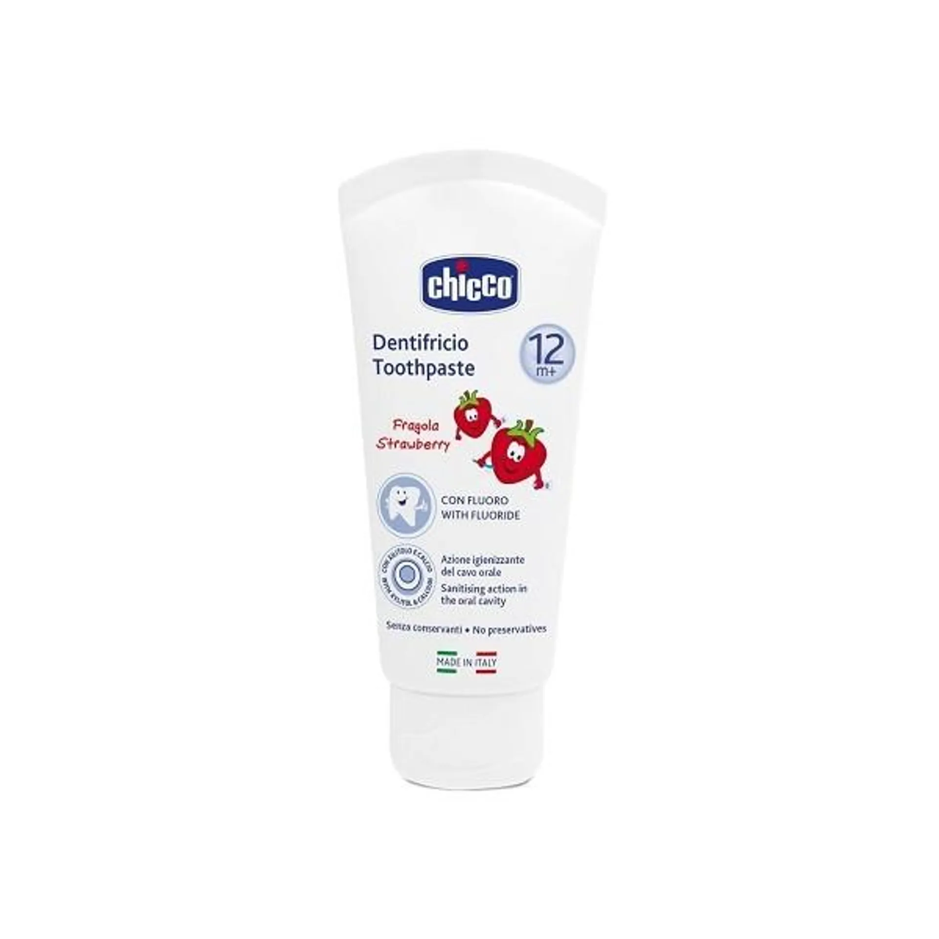 CHICCO DENTIF FRAGOLA 12M ML50