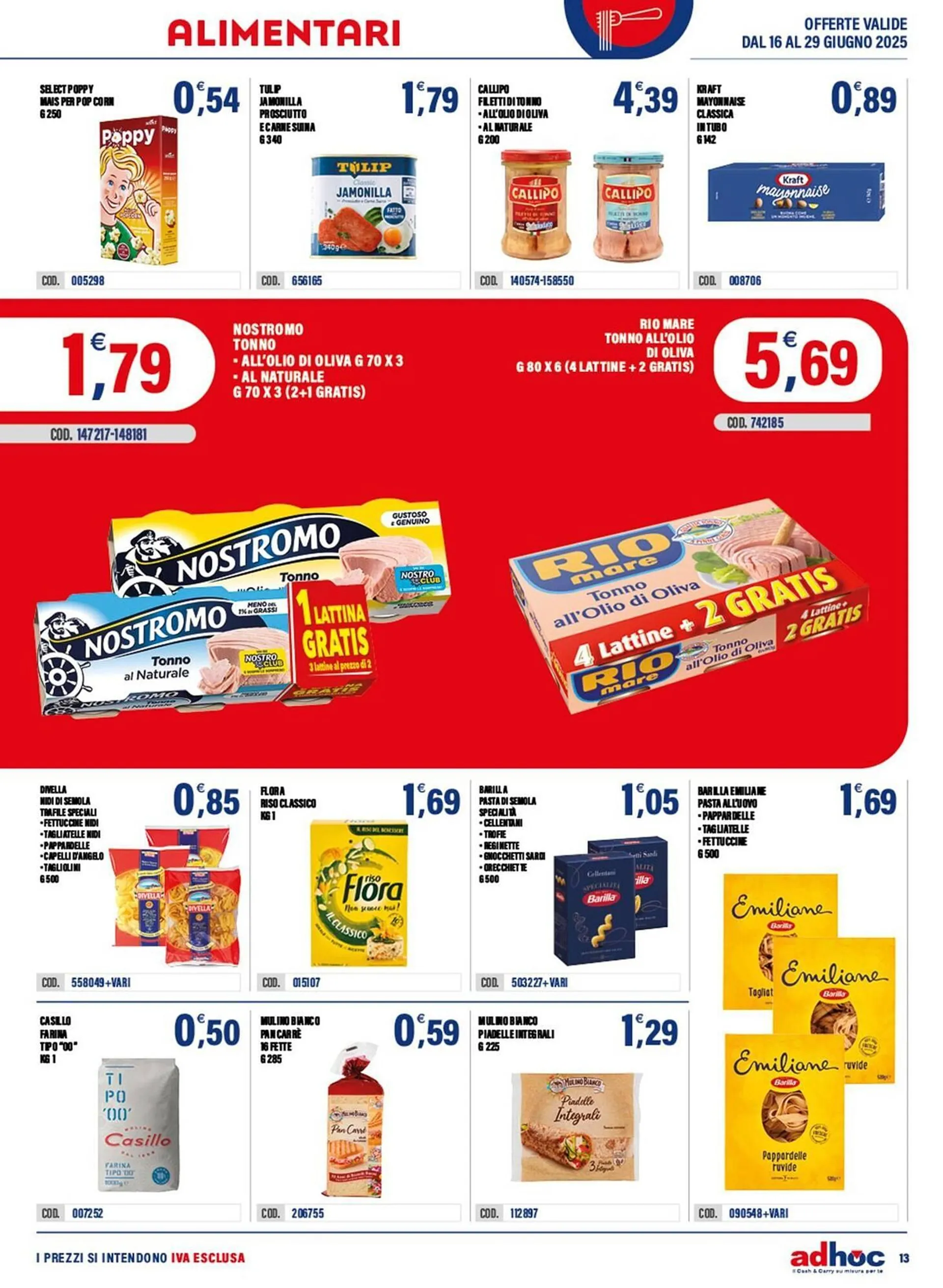 Volantino Adhoc da 16 giugno a 29 giugno di 2025 - Pagina del volantino 13