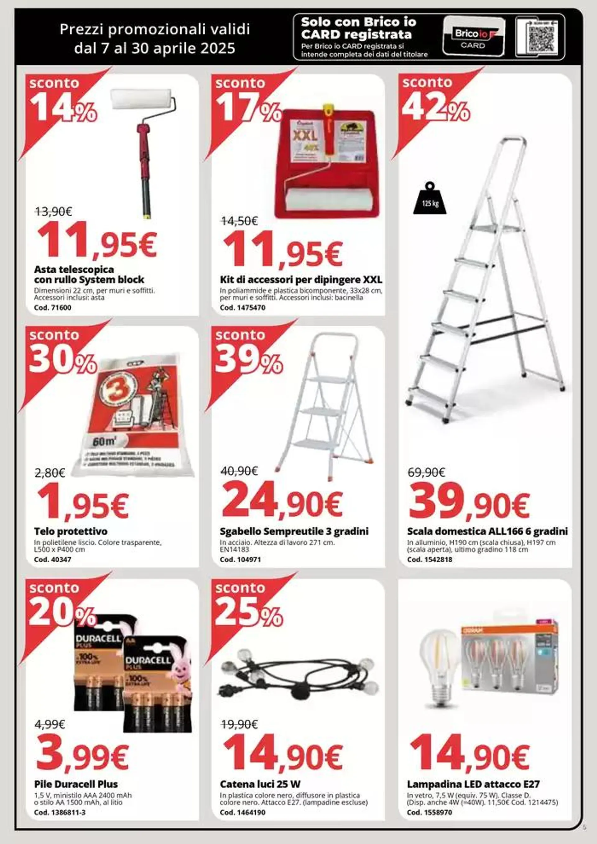 -10% da 7 aprile a 30 aprile di 2025 - Pagina del volantino 5