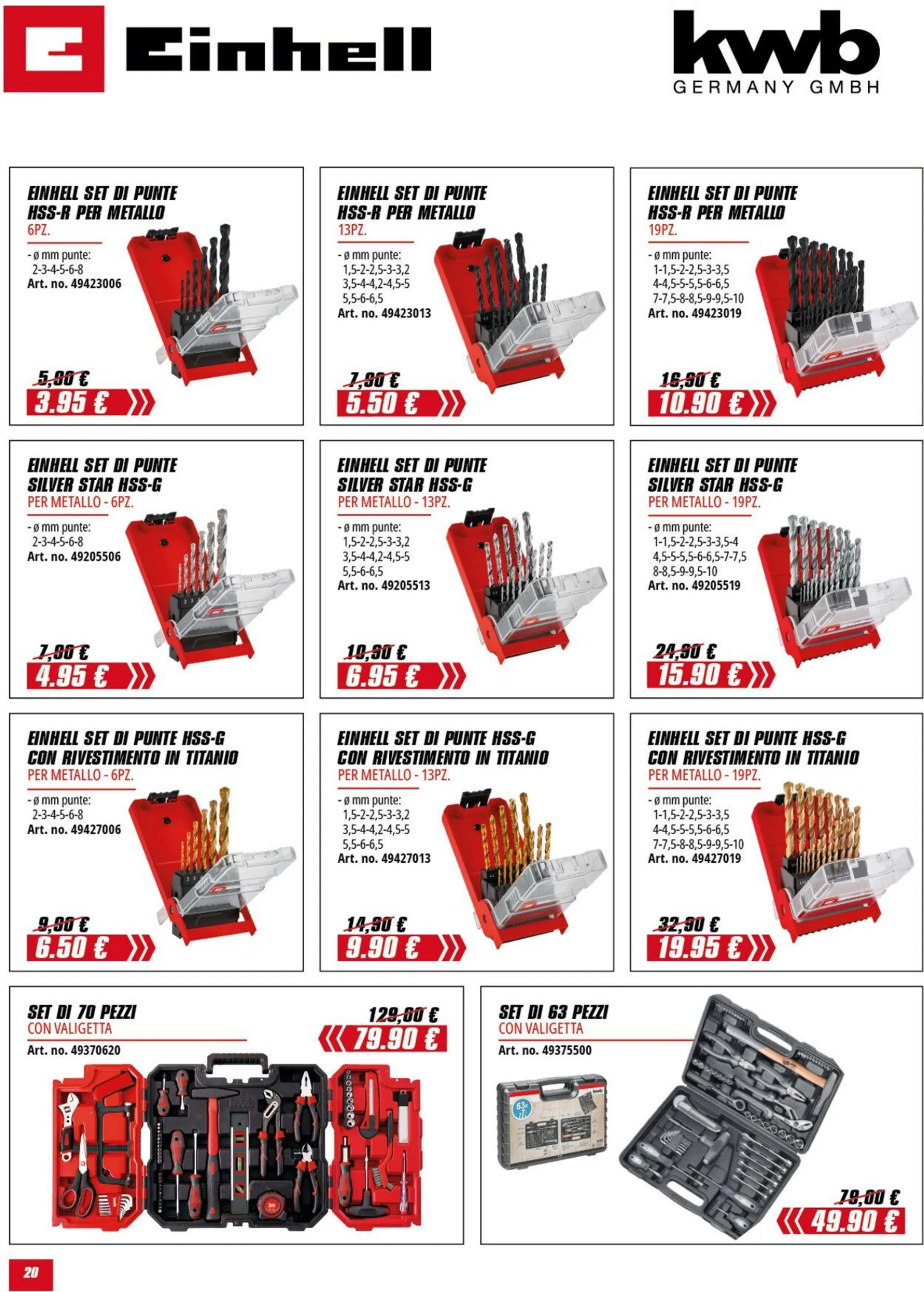 Einhell da 8 maggio a 8 giugno di 2025 - Pagina del volantino 20
