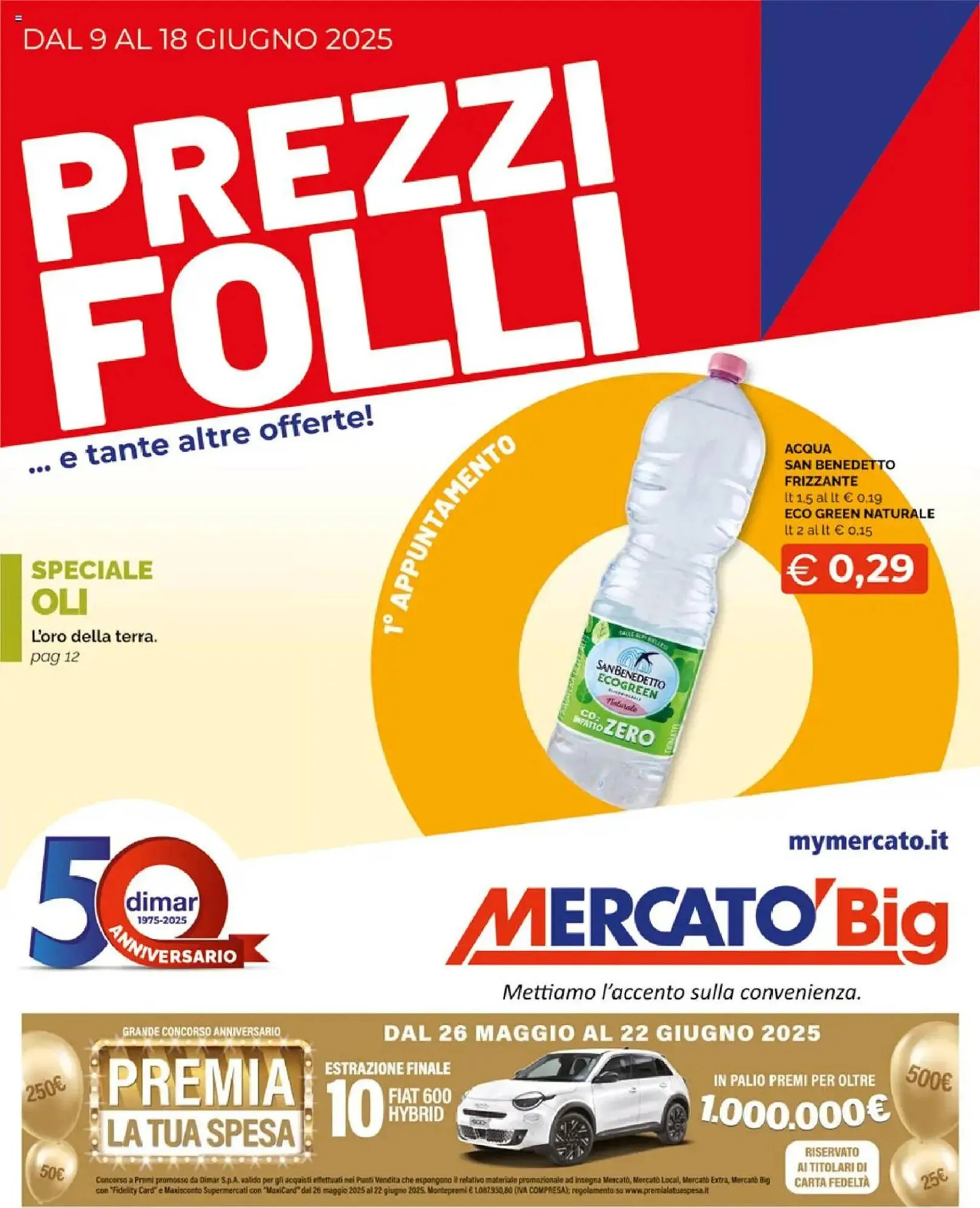 Volantino Mercatò Big da 9 giugno a 18 giugno di 2025 - Pagina del volantino 1