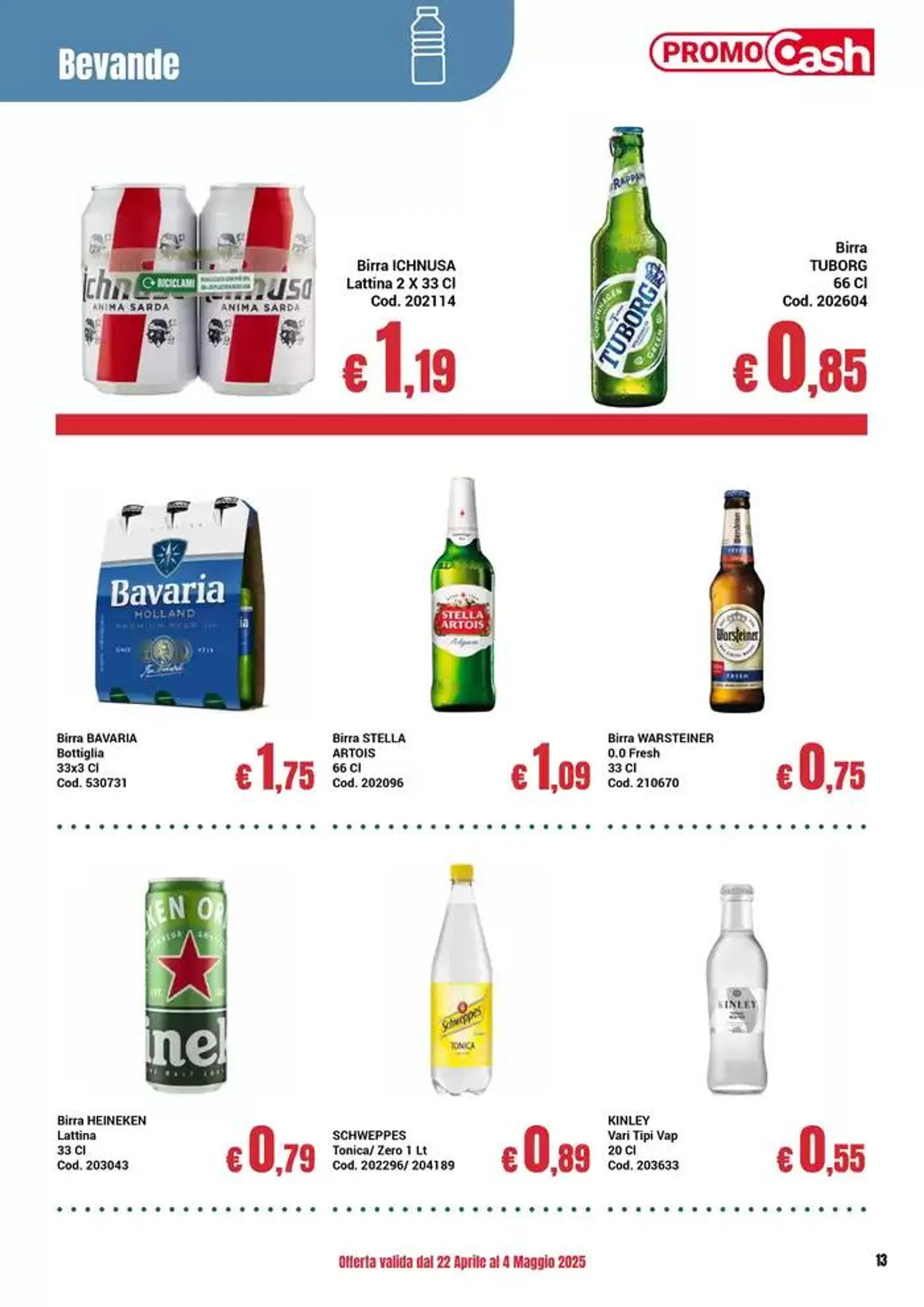 Promo cash da 22 aprile a 4 maggio di 2025 - Pagina del volantino 13