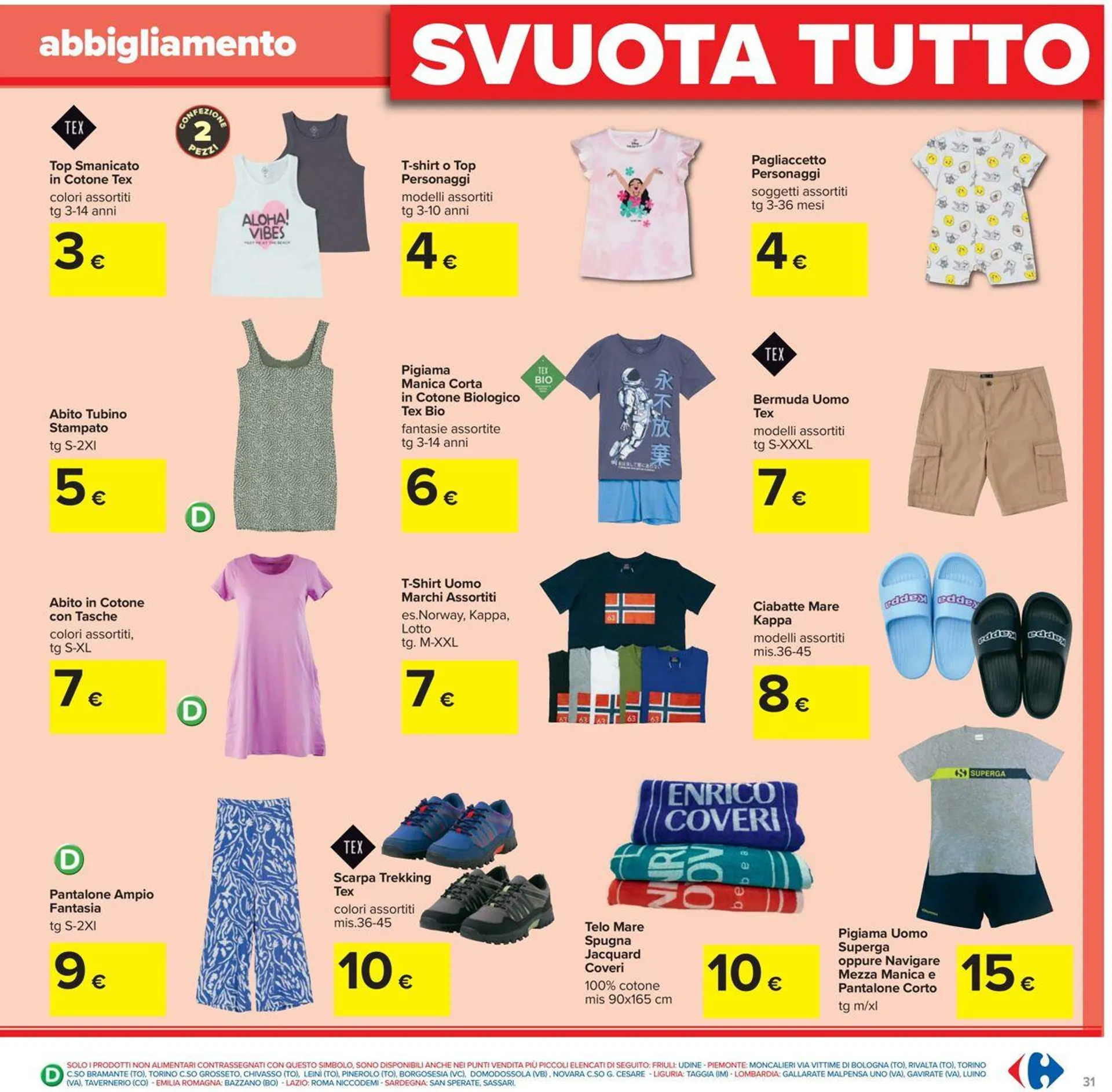 Carrefour Volantino attuale da 24 luglio a 6 agosto di 2025 - Pagina del volantino 31