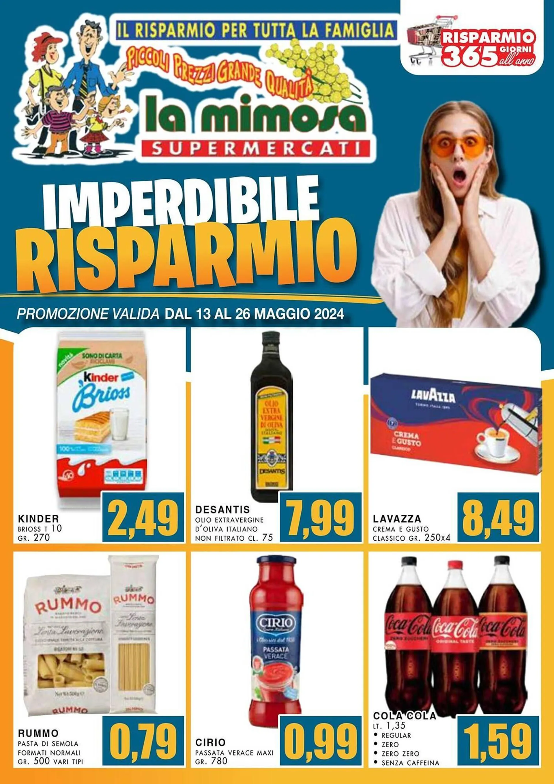 Volantino La Mimosa Supermercati - 1