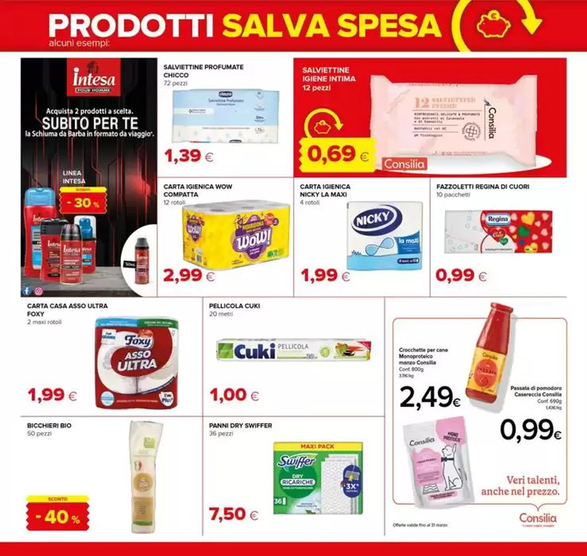 1000 prodotti salva spesa da 13 marzo a 26 giugno di 2025 - Pagina del volantino 19