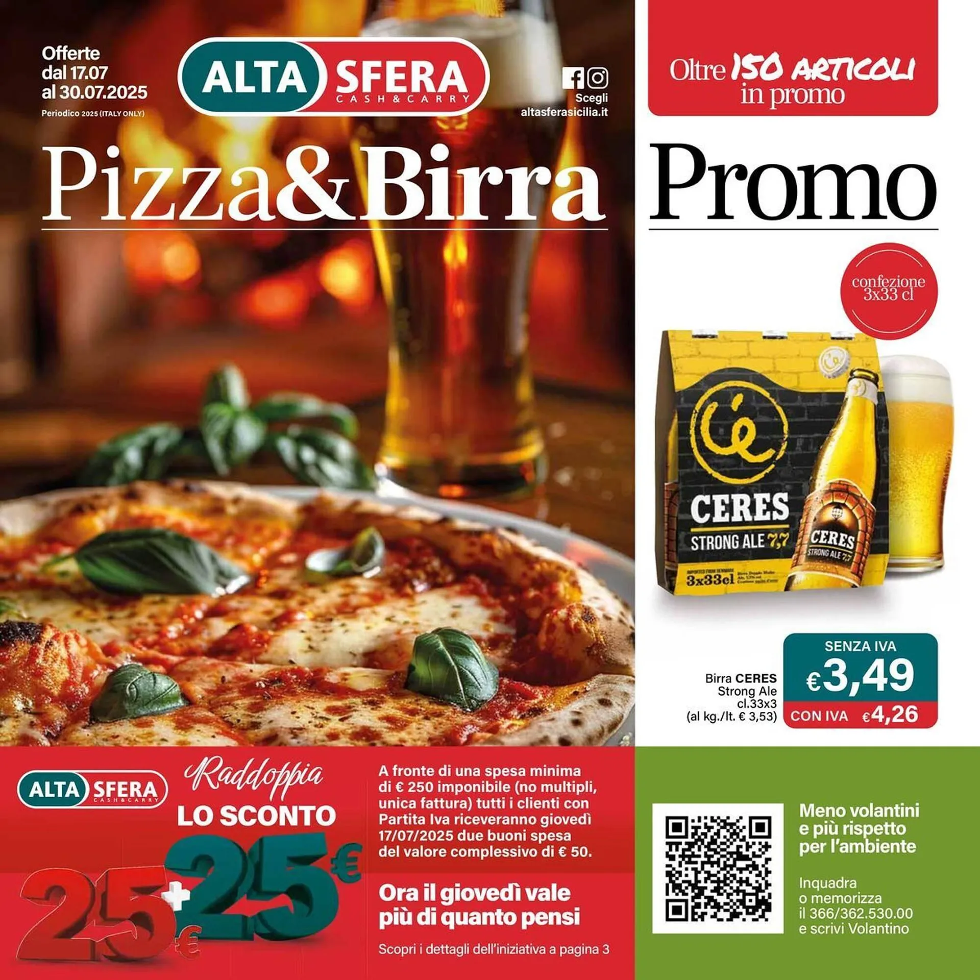 Volantino Altasfera da 17 luglio a 30 luglio di 2025 - Pagina del volantino 1