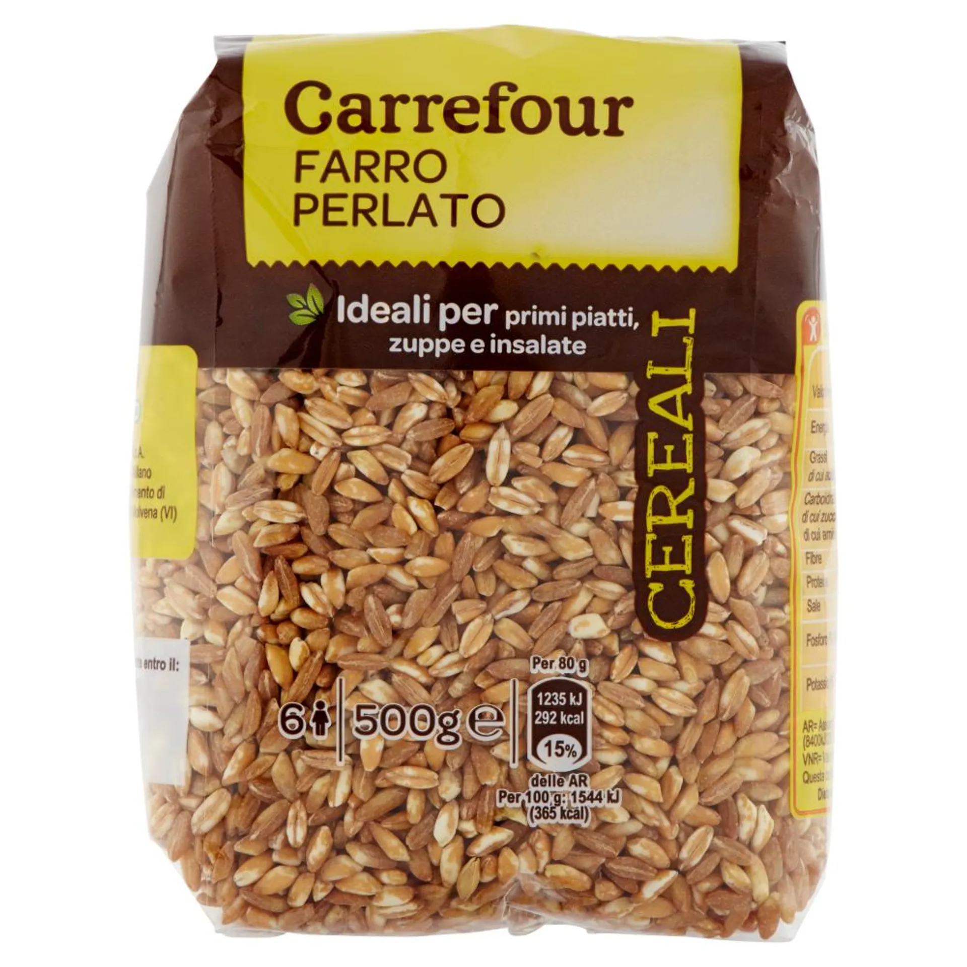 Carrefour Cereali Farro Perlato 500 g