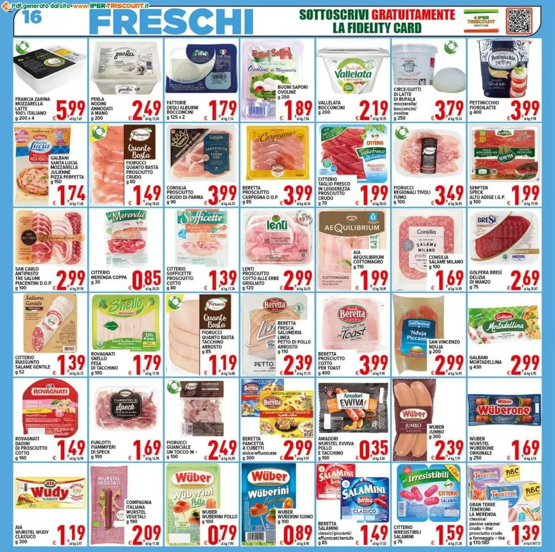 Volantino Iper Triscount da 4 giugno a 12 giugno di 2025 - Pagina del volantino 16