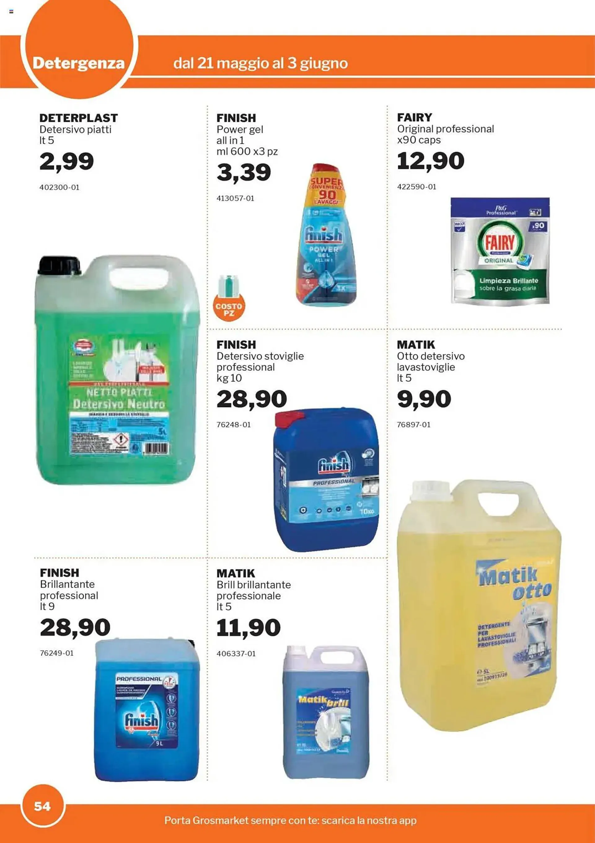 Volantino GrosMarket da 21 maggio a 3 giugno di 2025 - Pagina del volantino 54