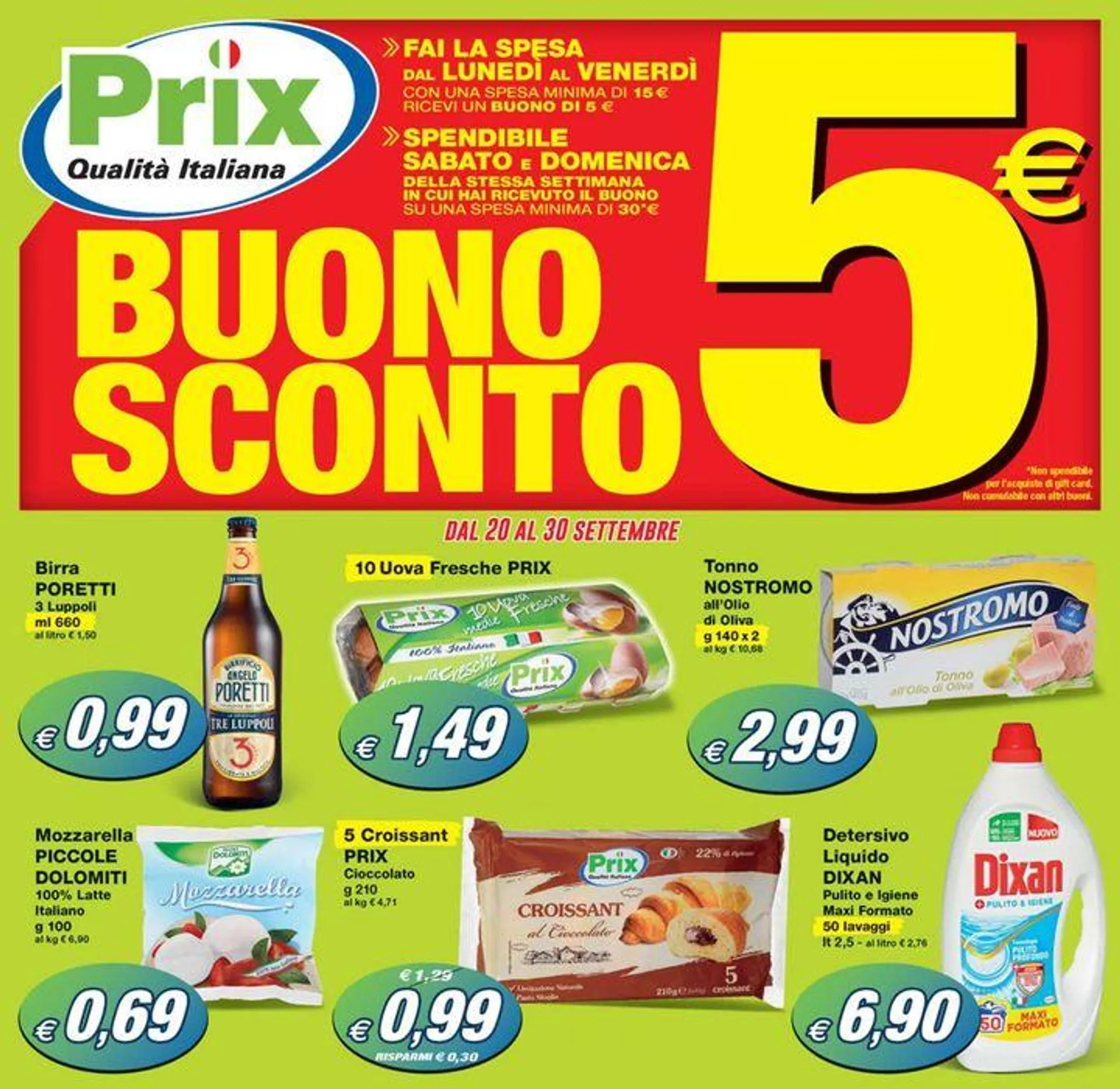 Buono sconto 5€ - 1