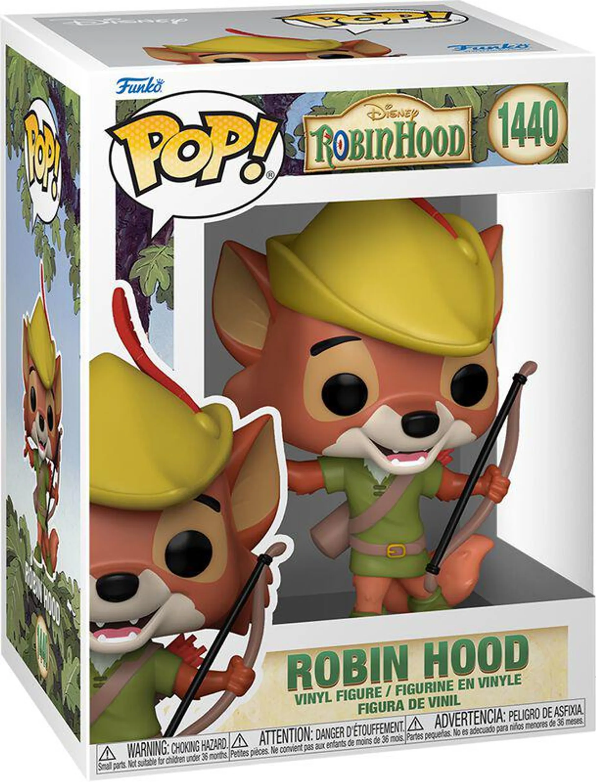 Robin Hood vinyl figurine no. 1440 | Funko Pop! | multicolore | Robin Hood