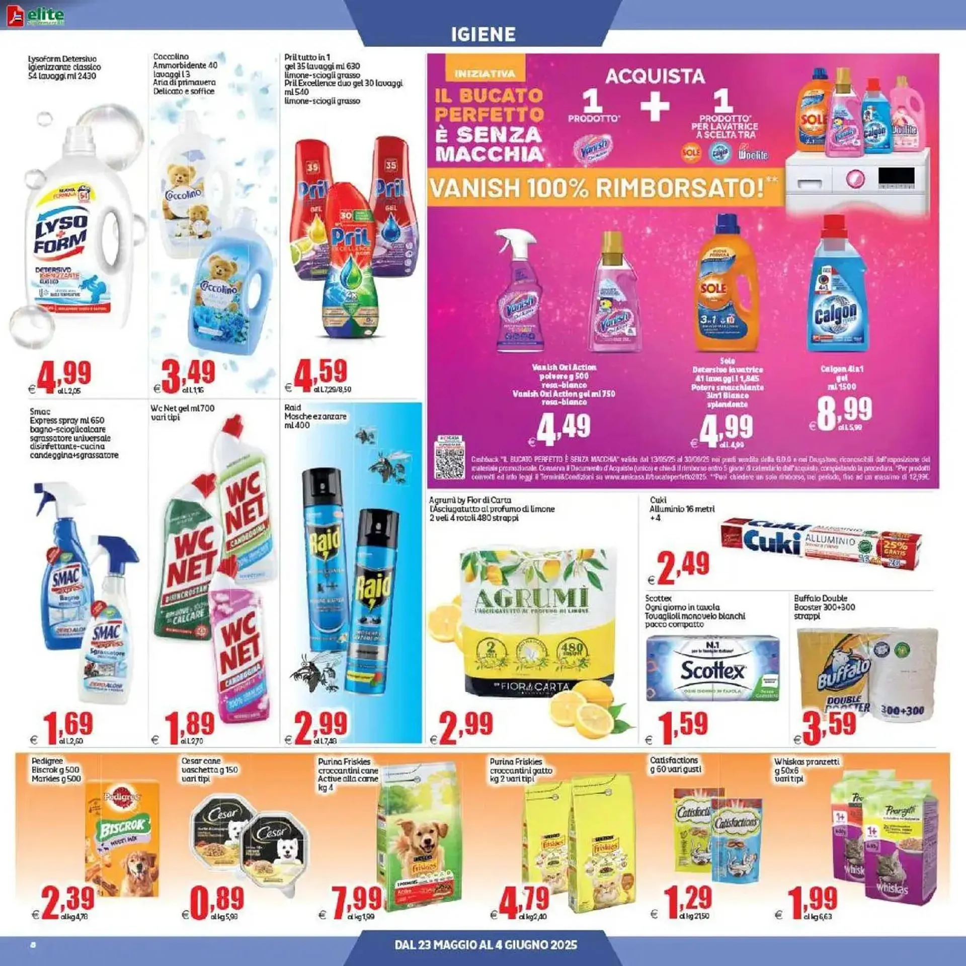 Volantino Elite da 23 maggio a 4 giugno di 2025 - Pagina del volantino 8