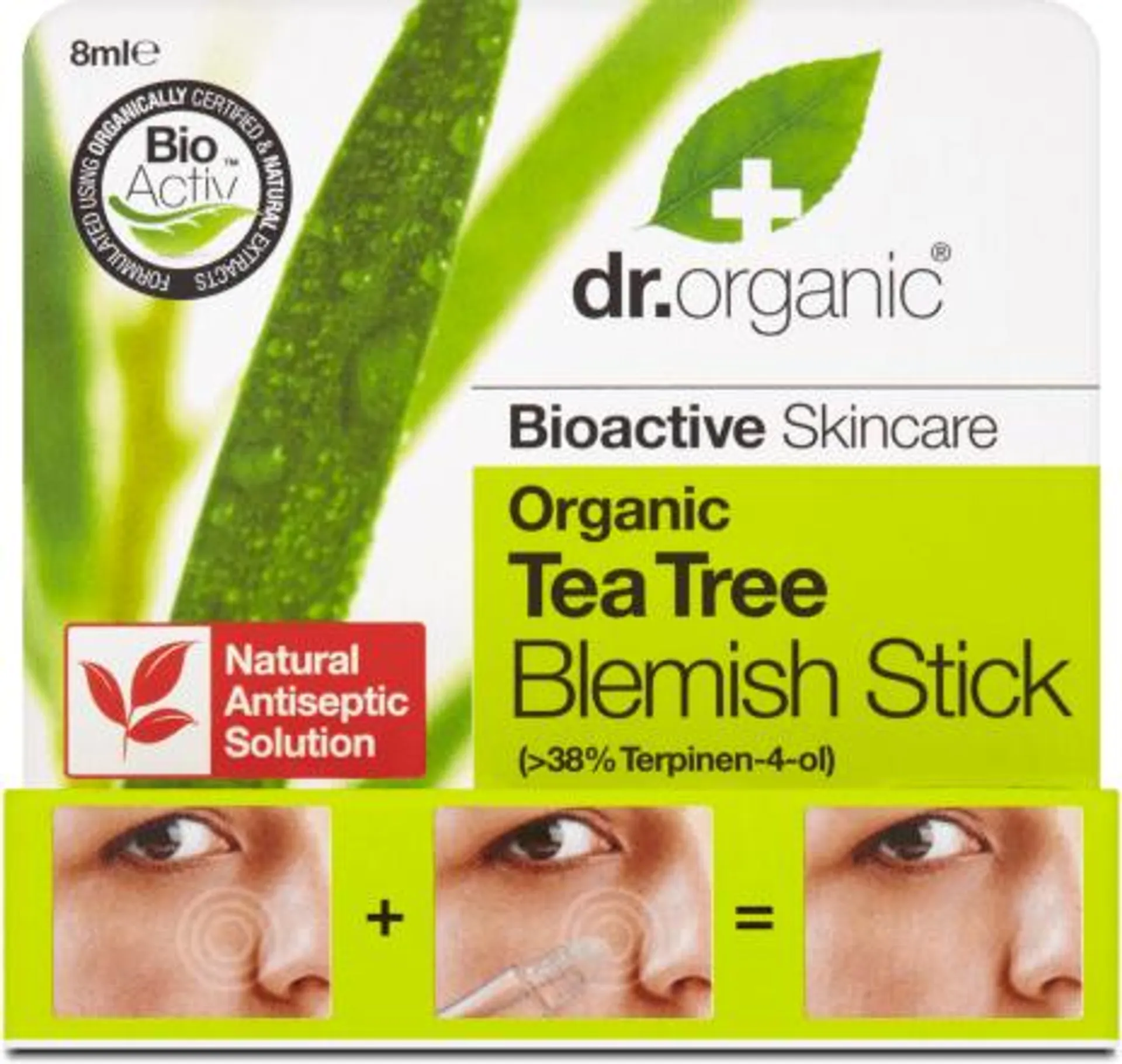 Stick anti-imperfezioni con olio di tea tree, 8 ml