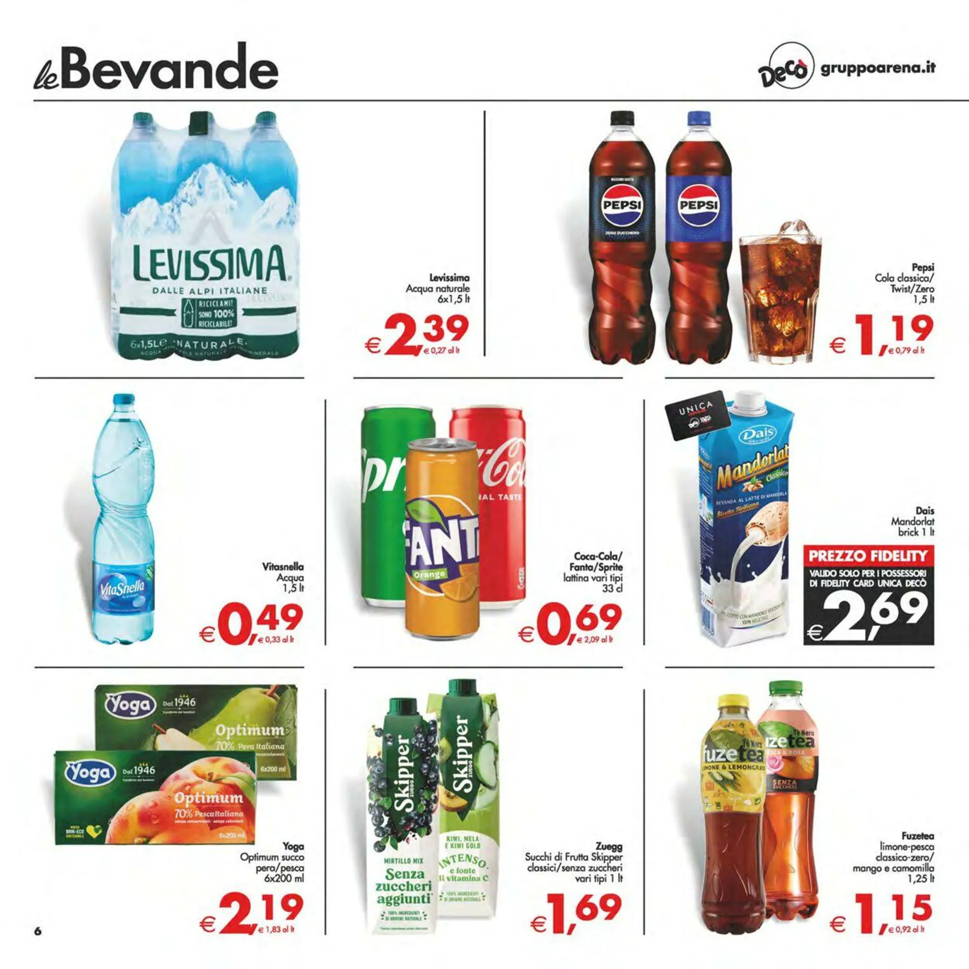 Deco Volantino attuale da 24 giugno a 3 luglio di 2025 - Pagina del volantino 6