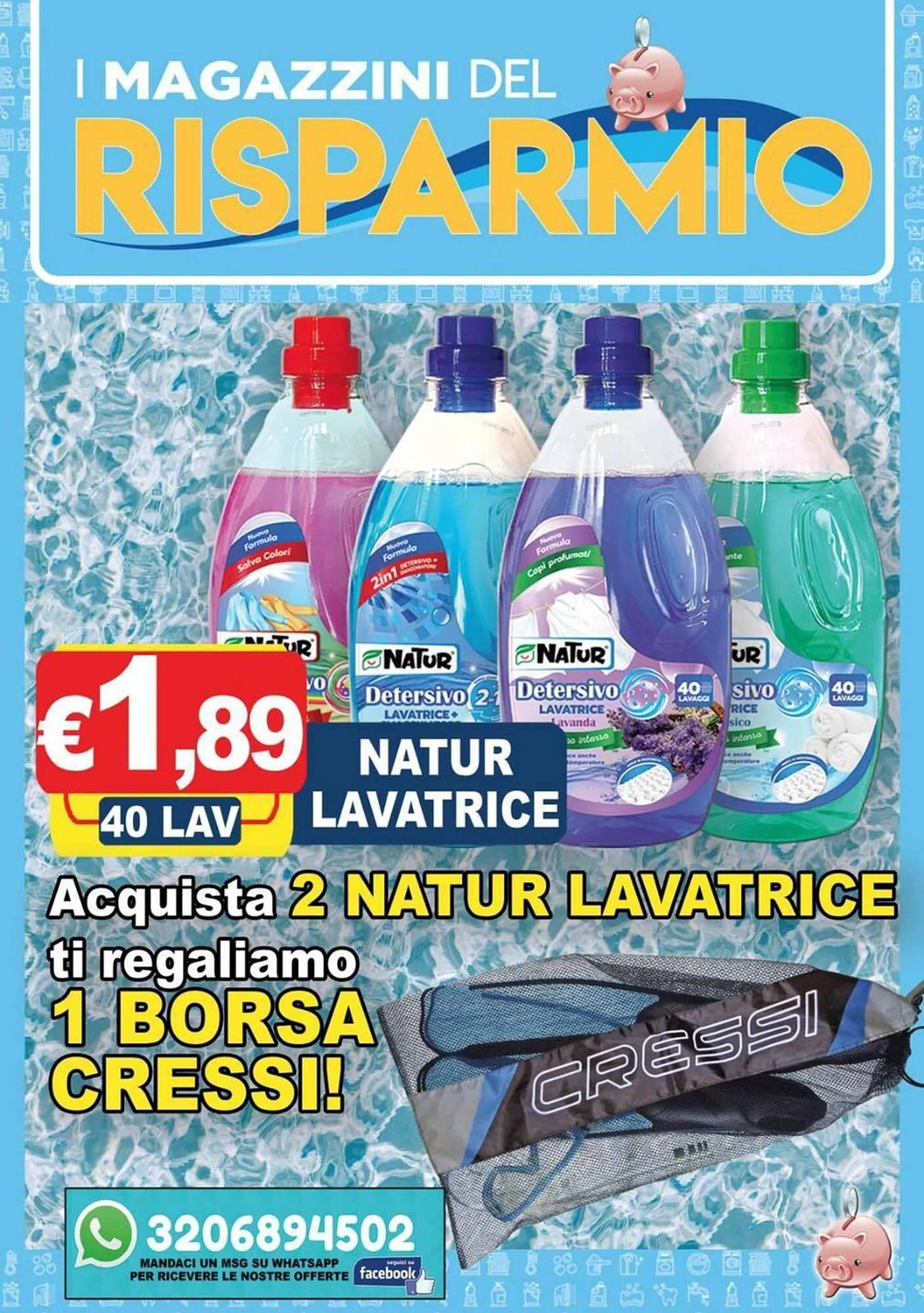 Volantino Magazzini del Risparmio da 18 luglio a 31 luglio di 2025 - Pagina del volantino 1