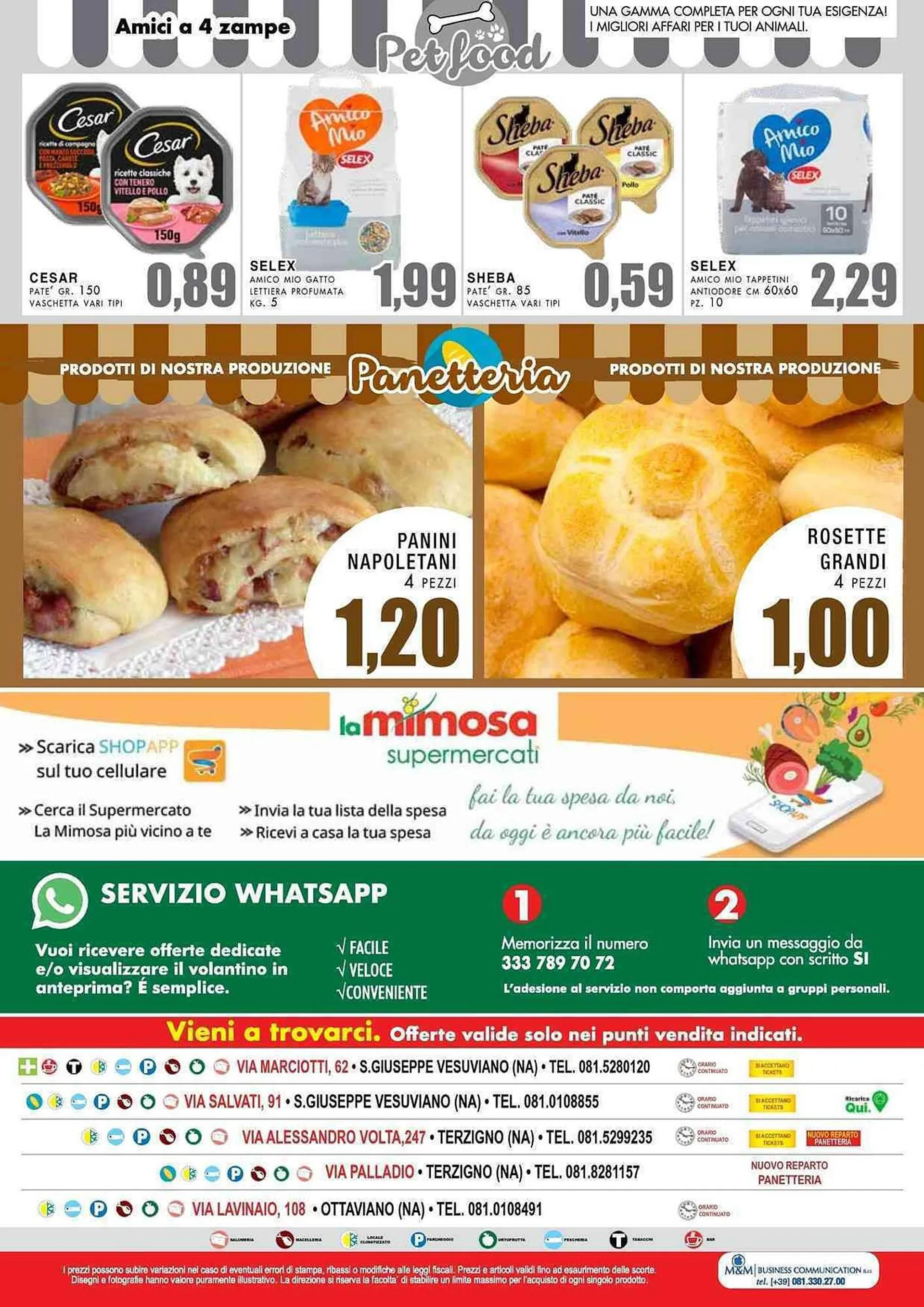 Volantino La Mimosa Supermercati da 4 marzo a 17 marzo di 2024 - Pagina del volantino 16