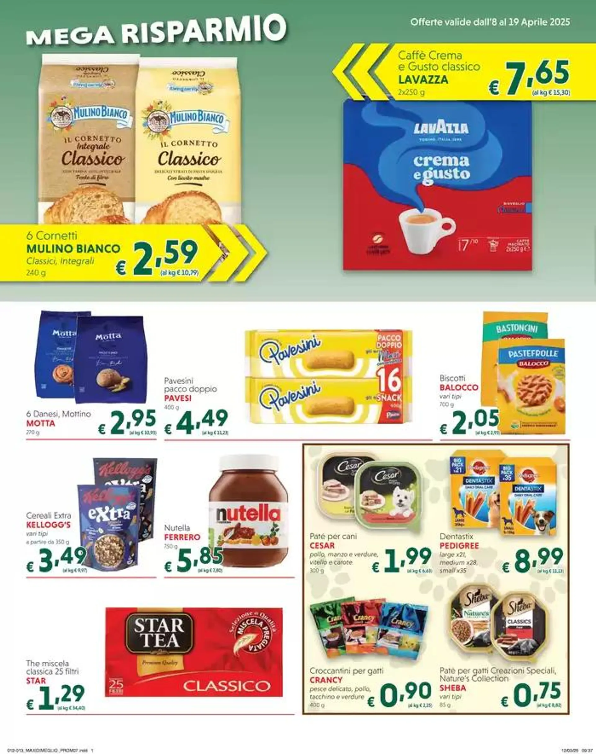 Buona Pasqua da 8 aprile a 19 aprile di 2025 - Pagina del volantino 12