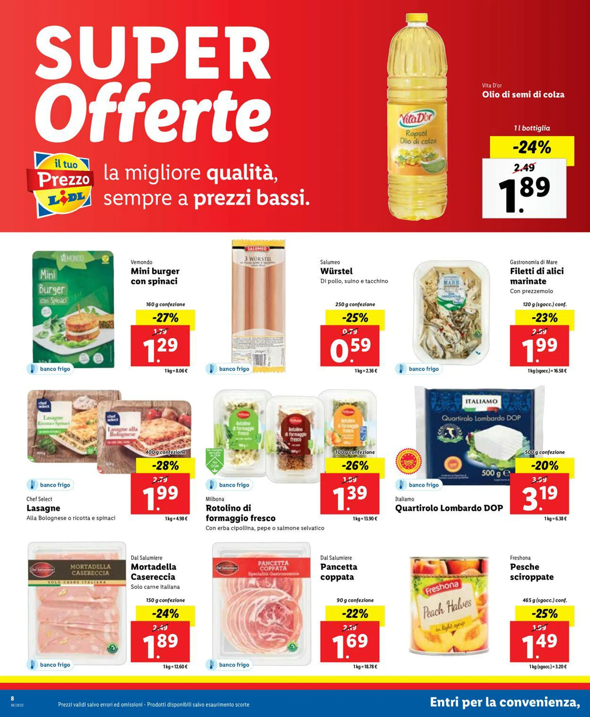 Lidl Volantino attuale da 18 settembre a 24 settembre di 2023 - Pagina del volantino 8