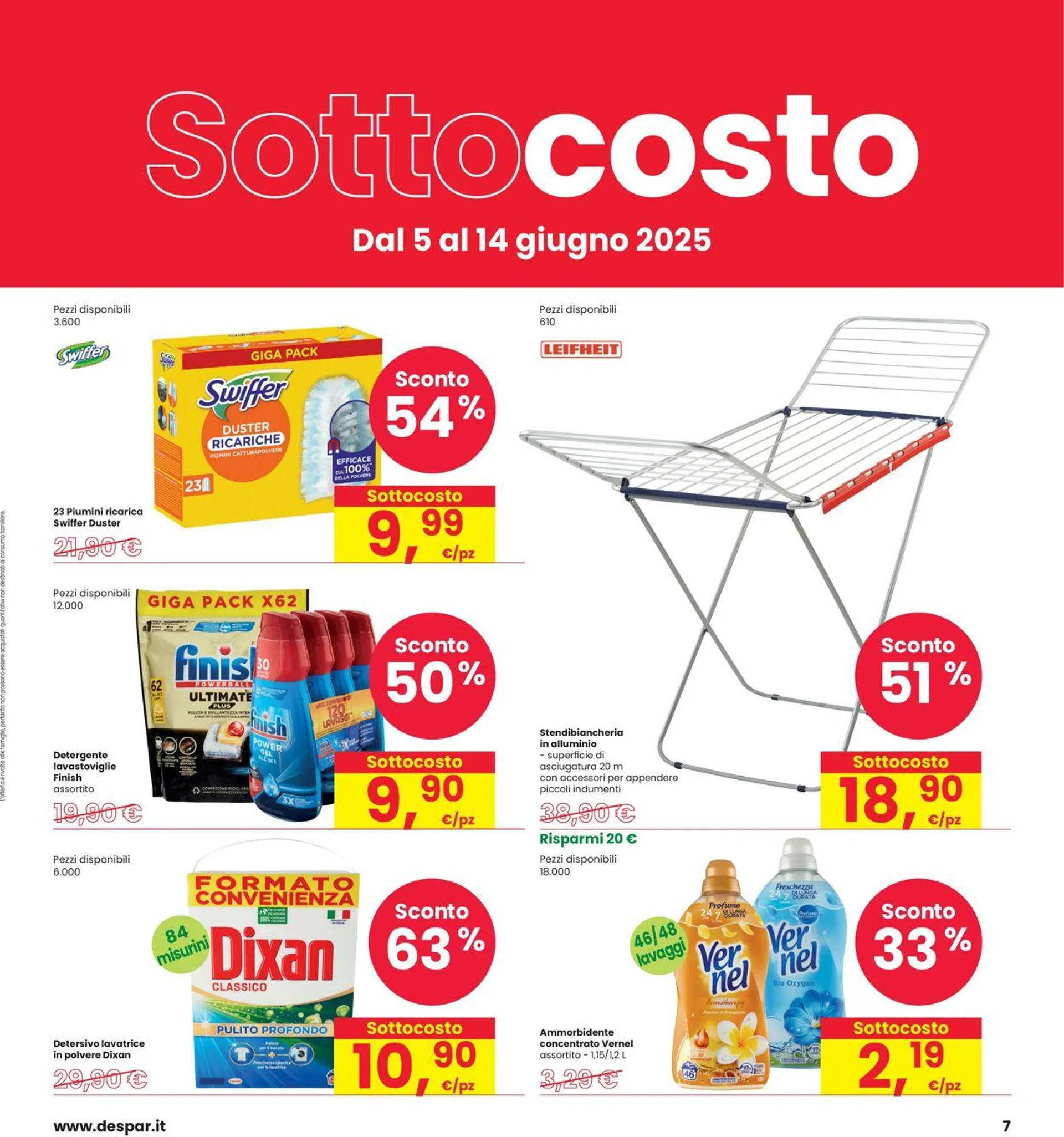 Interspar Volantino attuale da 5 giugno a 14 giugno di 2025 - Pagina del volantino 7