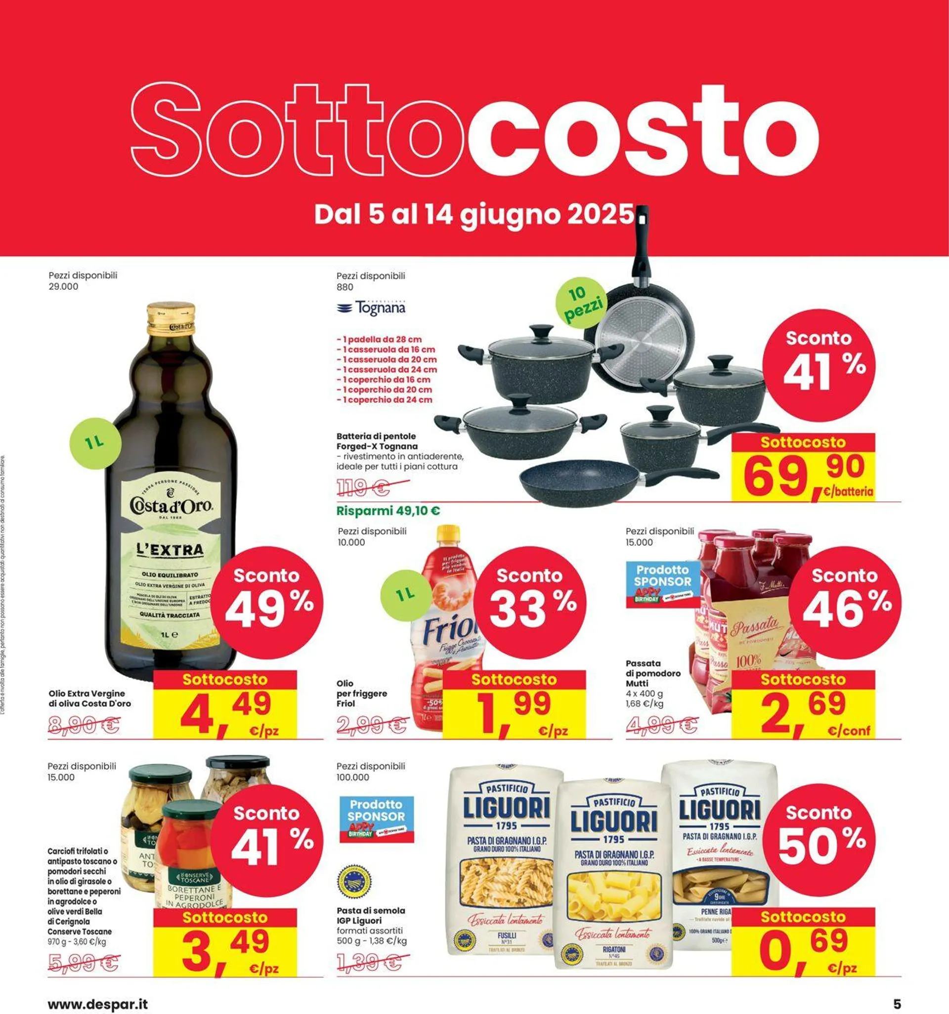 Interspar Volantino attuale da 5 giugno a 14 giugno di 2025 - Pagina del volantino 5