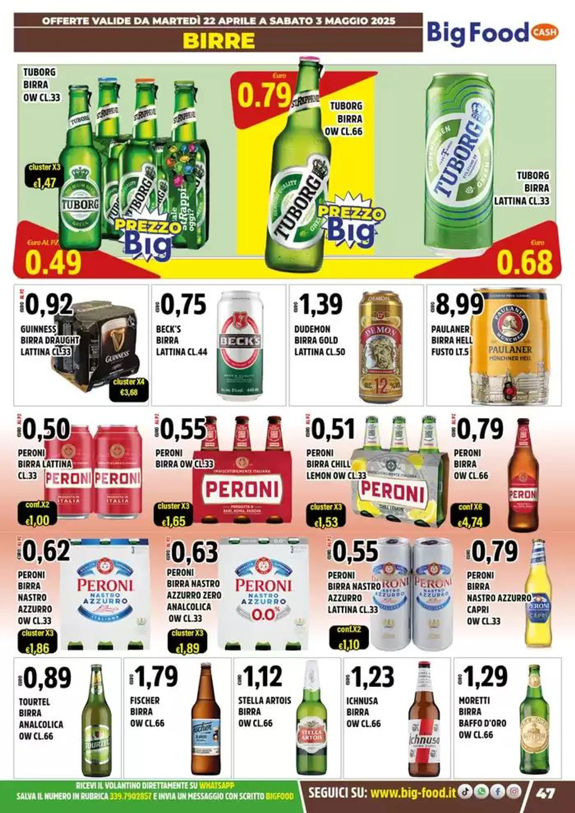 Mega Offerte  da 22 aprile a 3 maggio di 2025 - Pagina del volantino 47